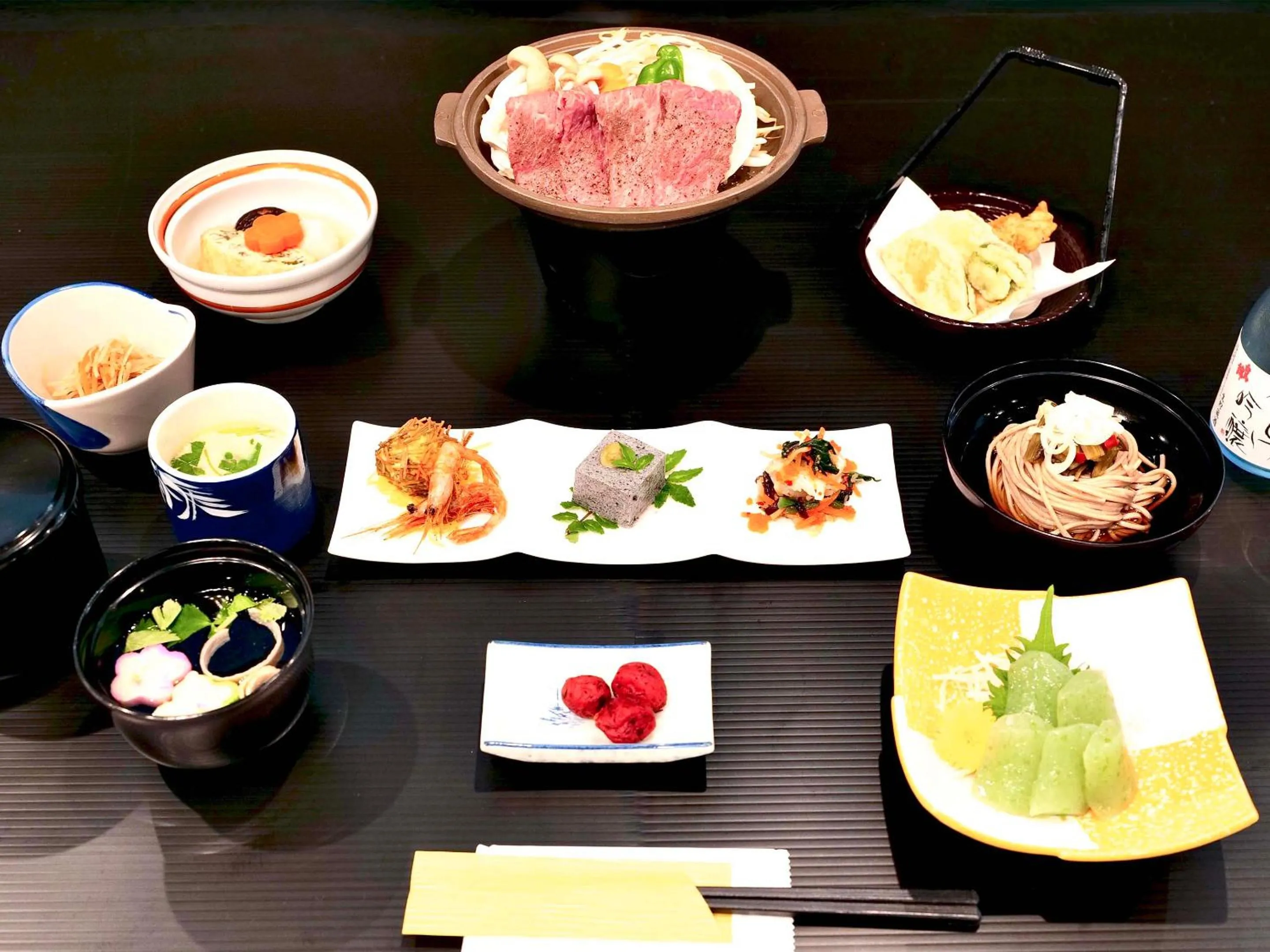 Food in Apprising hotels GranJam Tsugaike