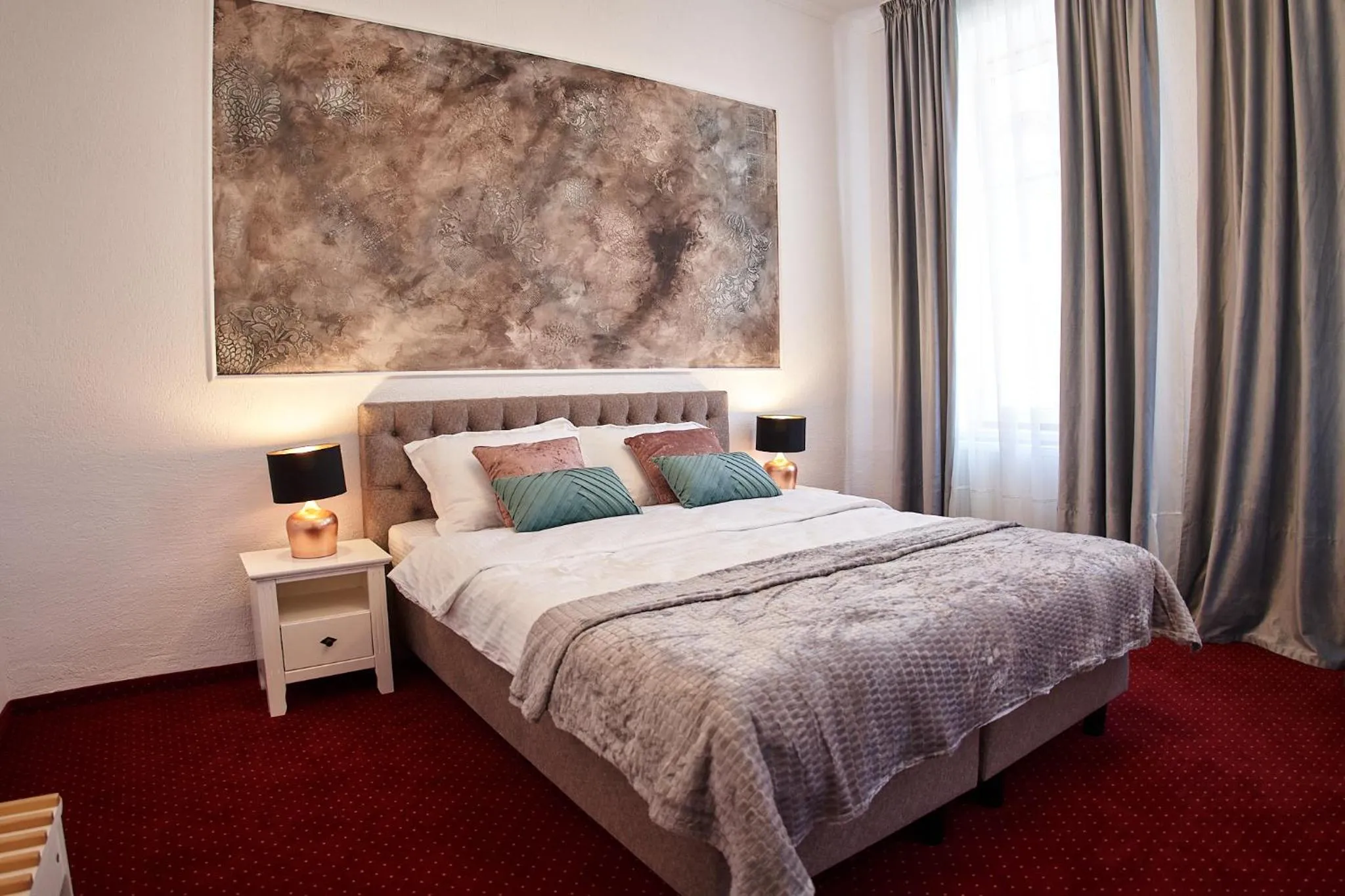 Bed in Charma Residence