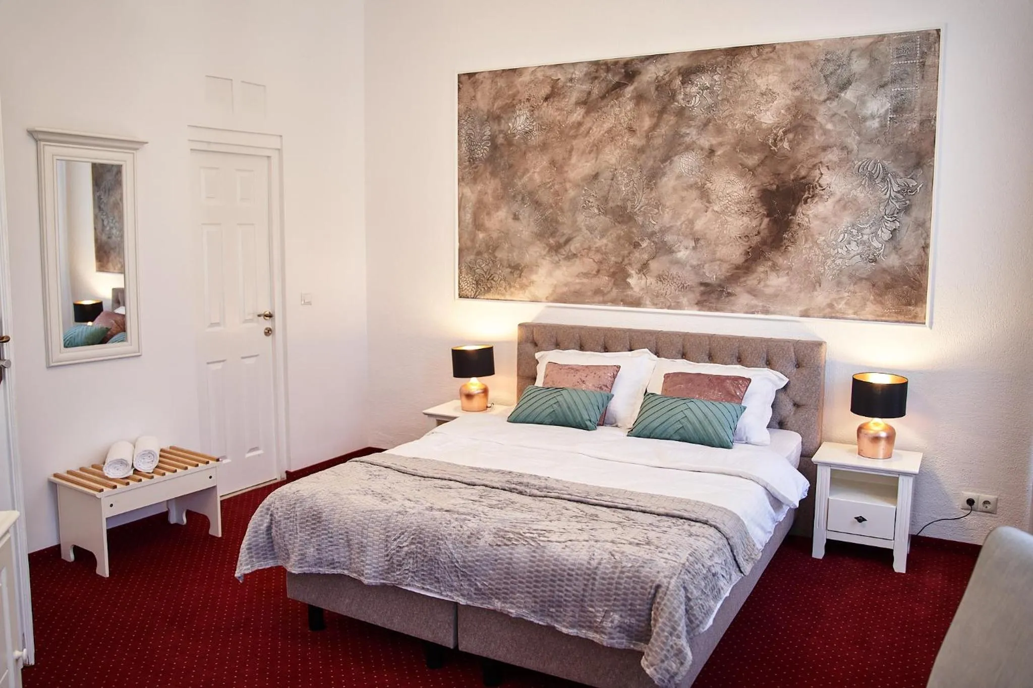 Bed in Charma Residence