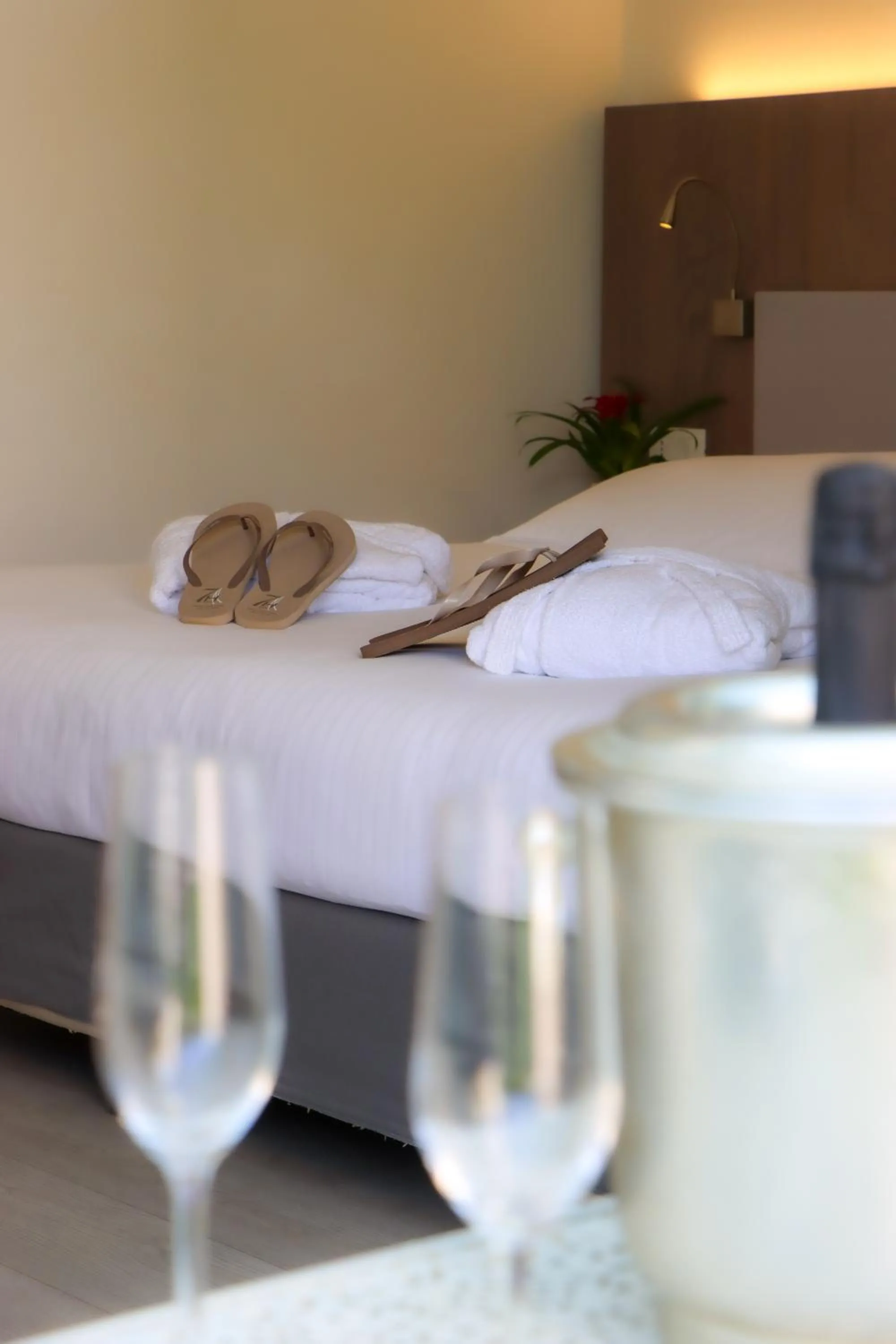 Bed in Seven Park Hotel Lake Como - Adults Only