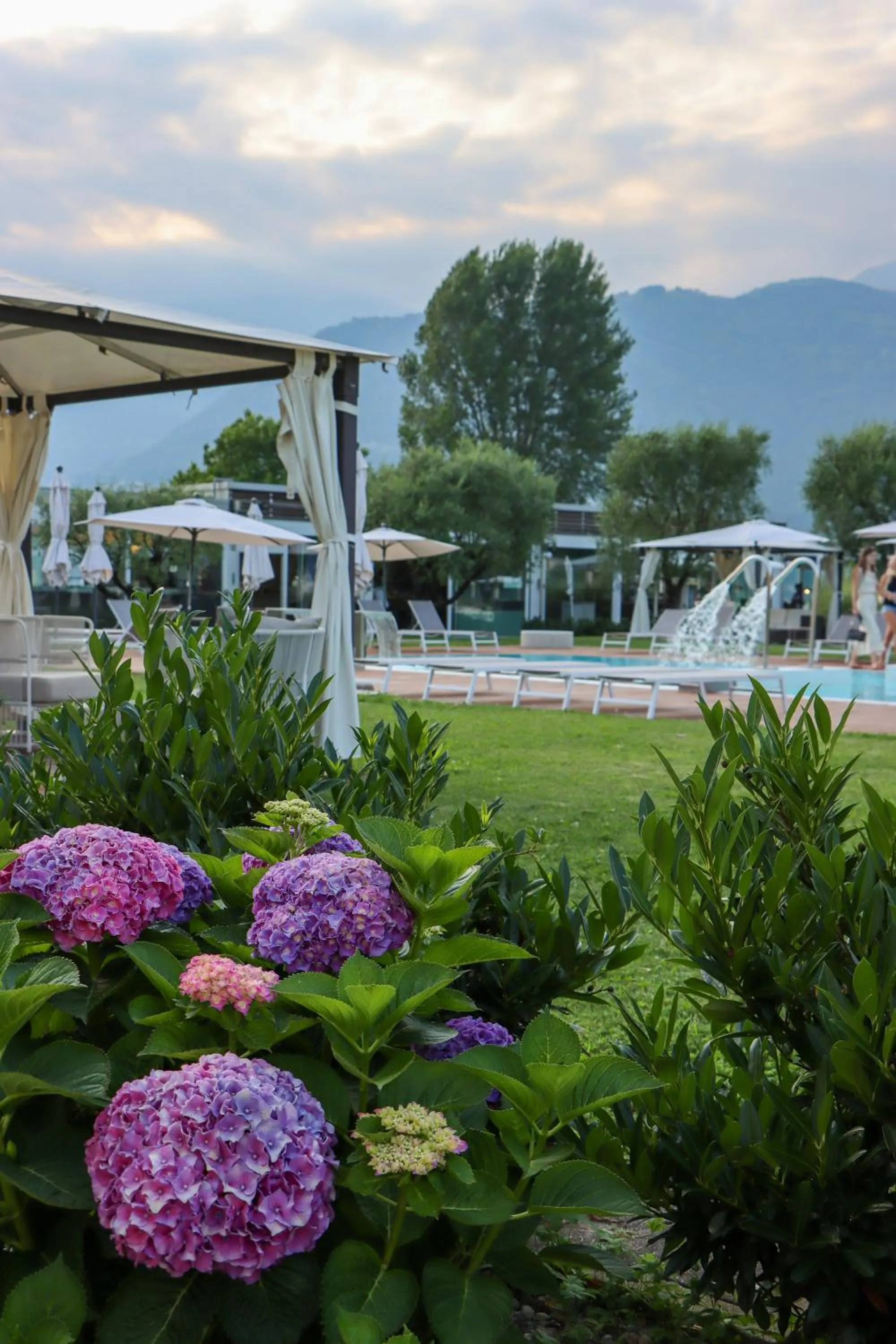 Garden in Seven Park Hotel Lake Como - Adults Only