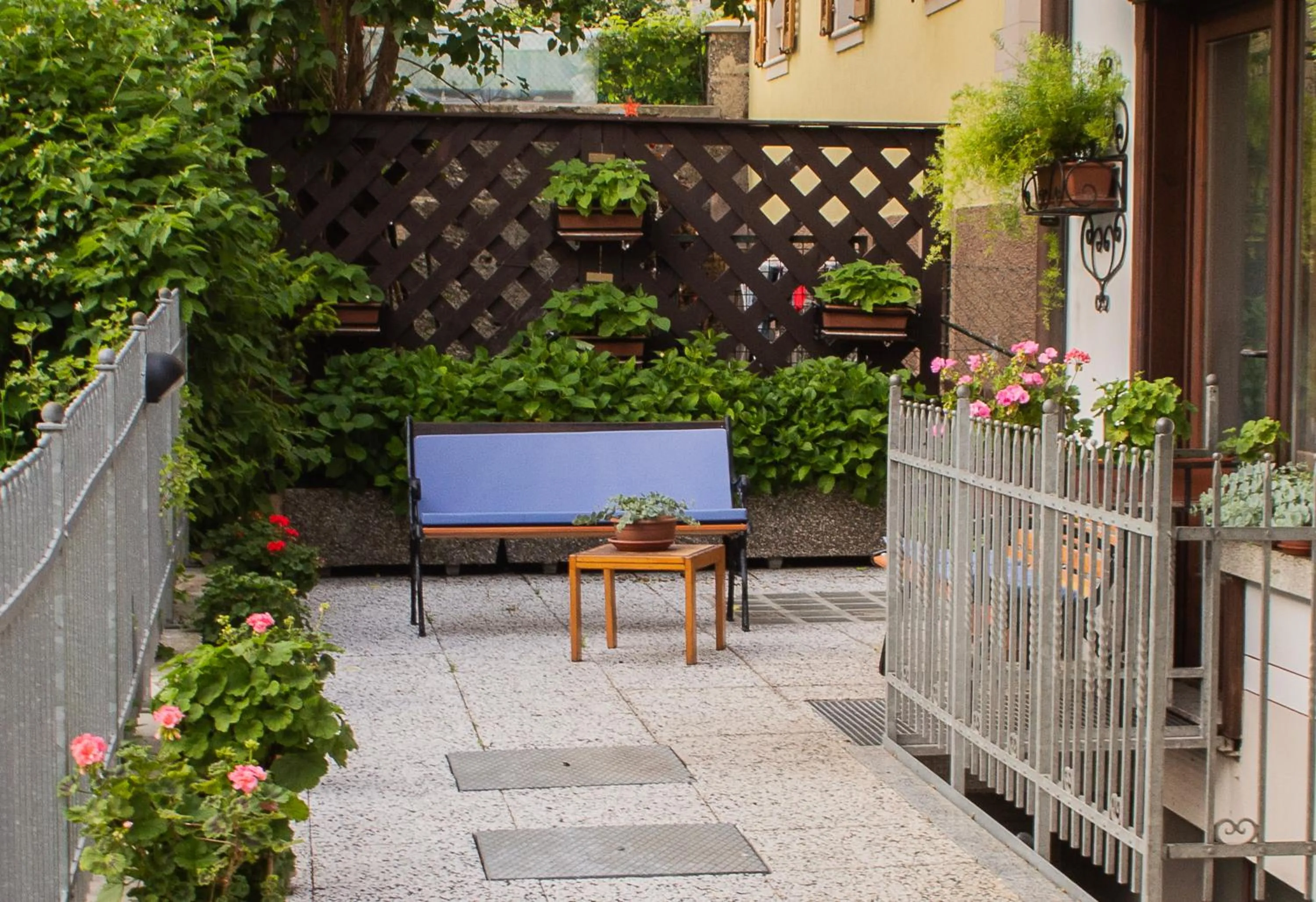 Patio in Villa Lucin