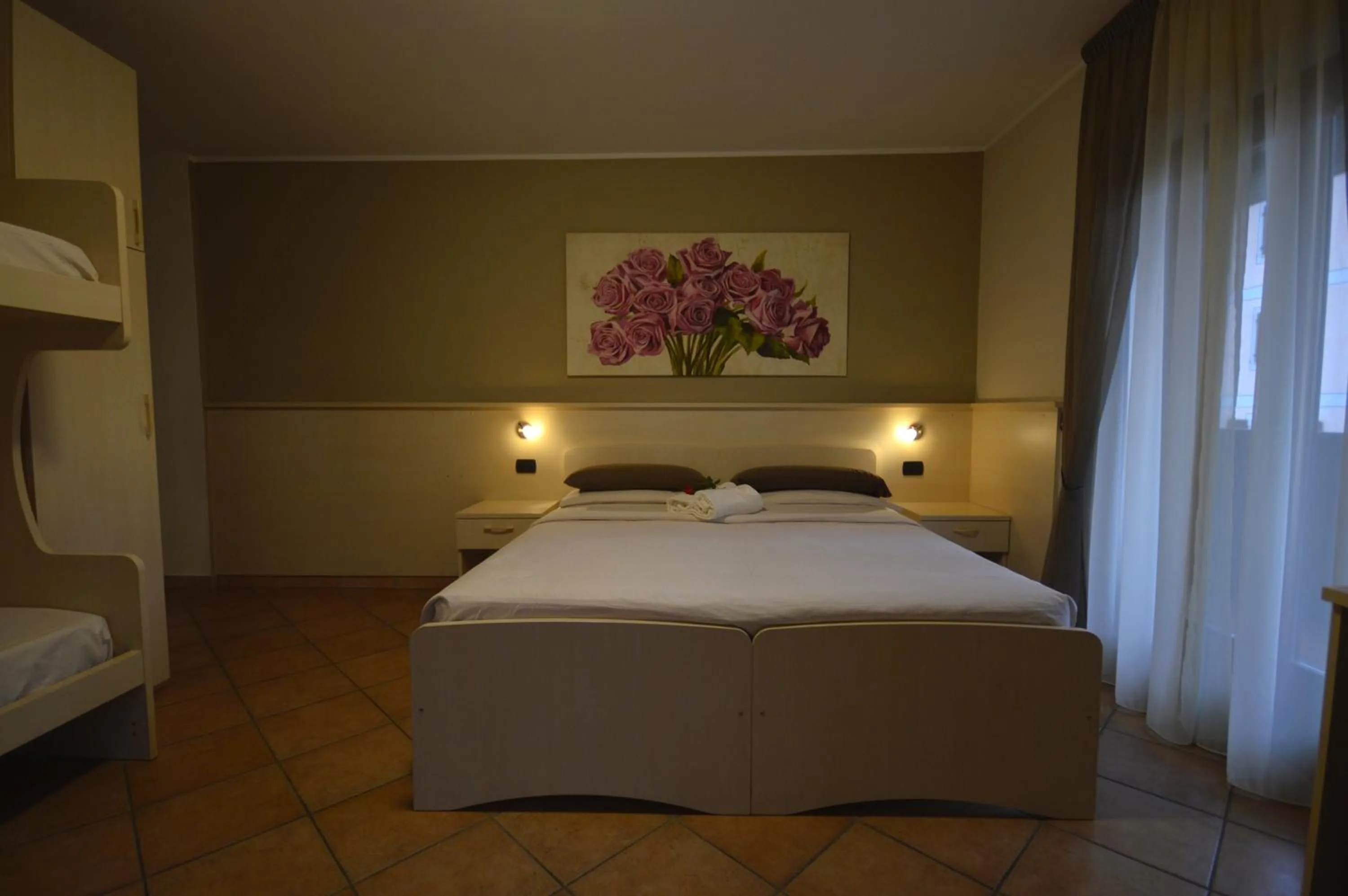 Bed in Villa Lucin