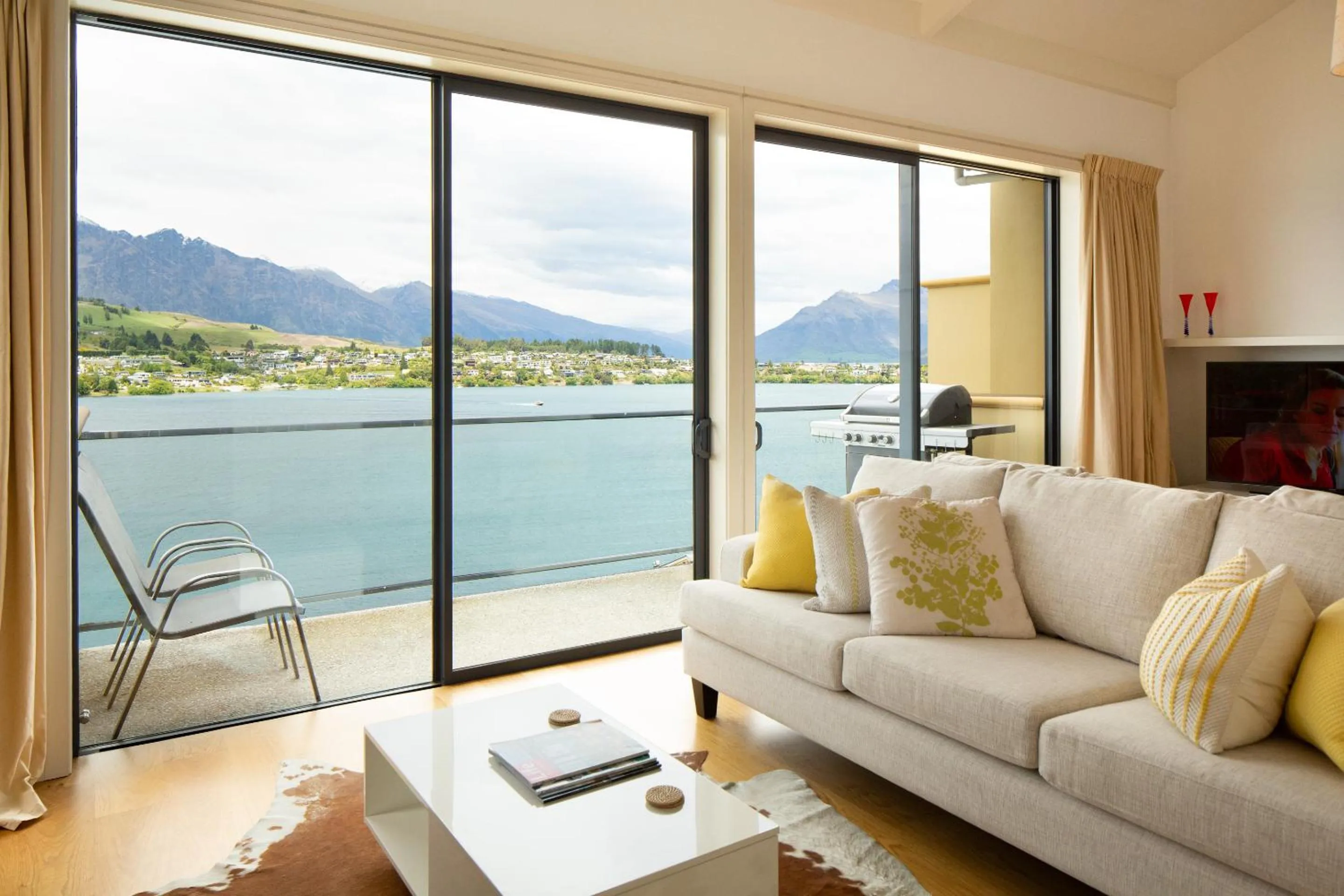 Living room in Villa Del Lago