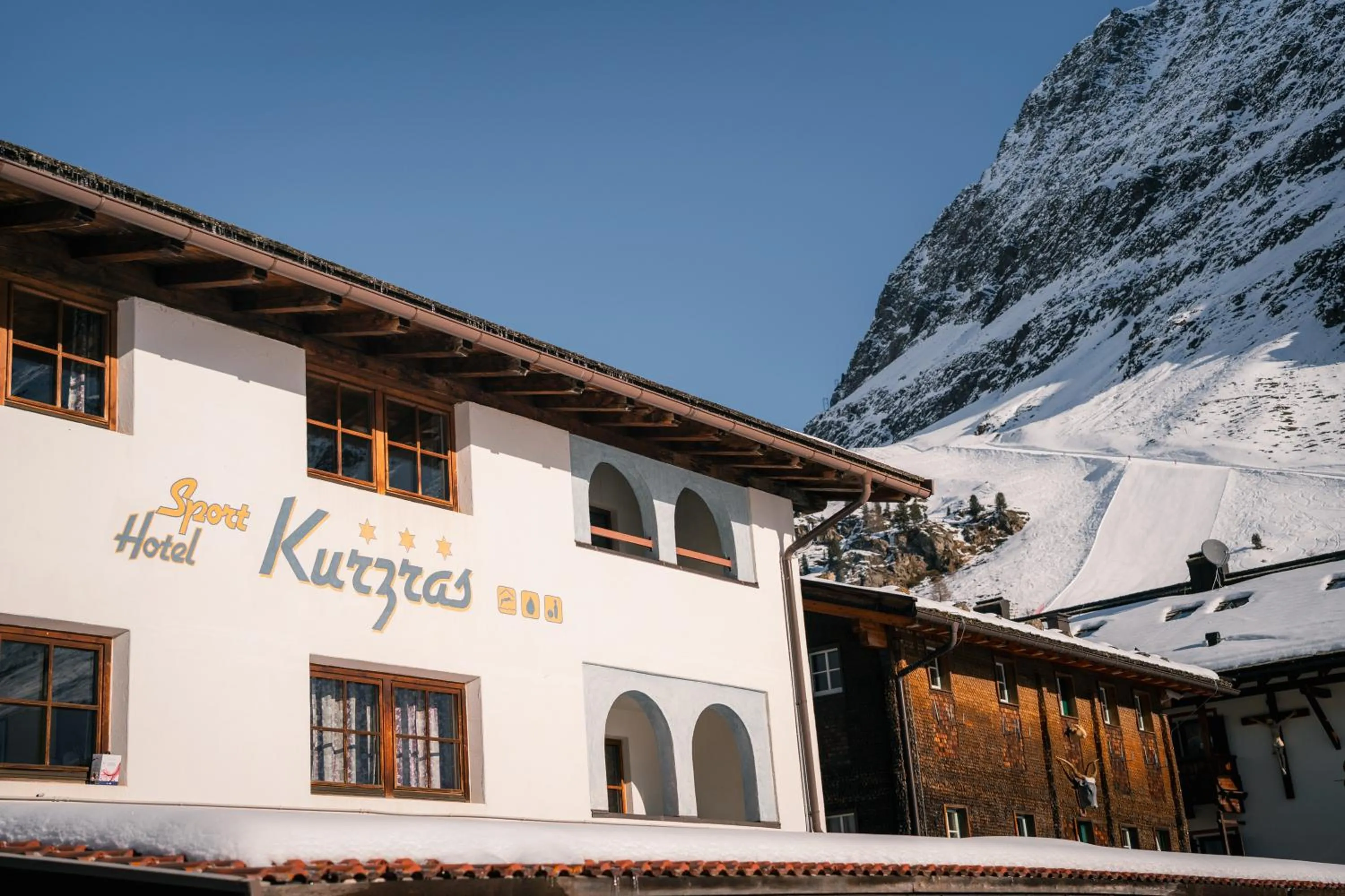 Property building in Sporthotel Kurzras