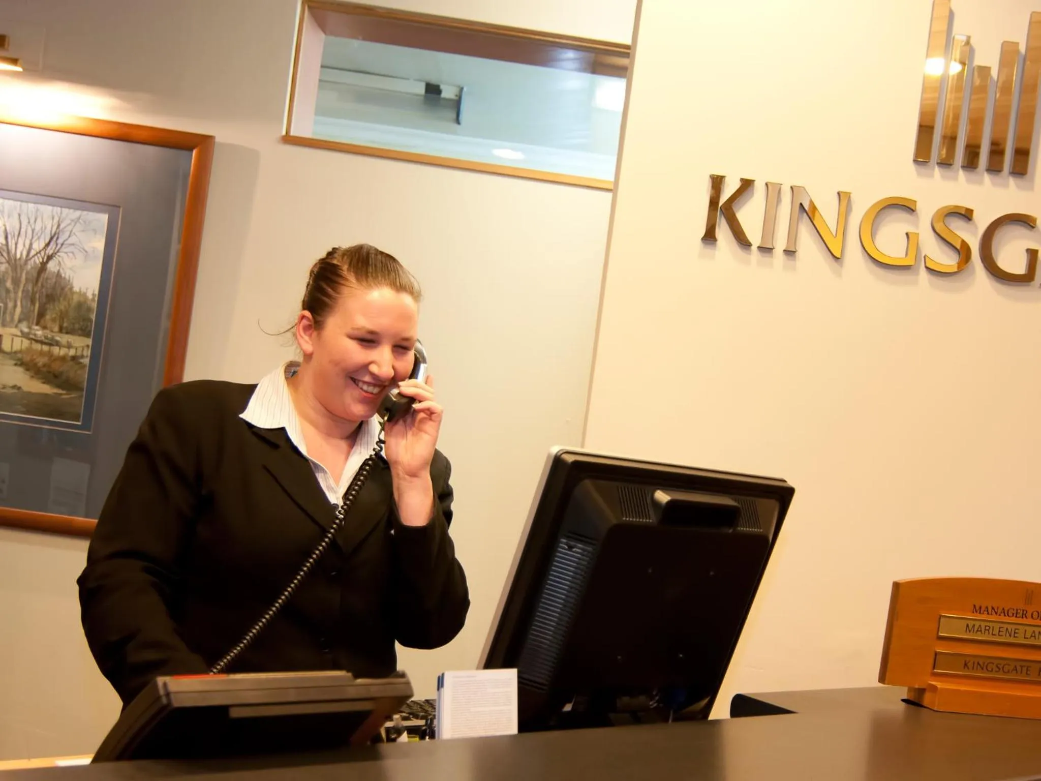 Staff in Kingsgate Hotel Dunedin