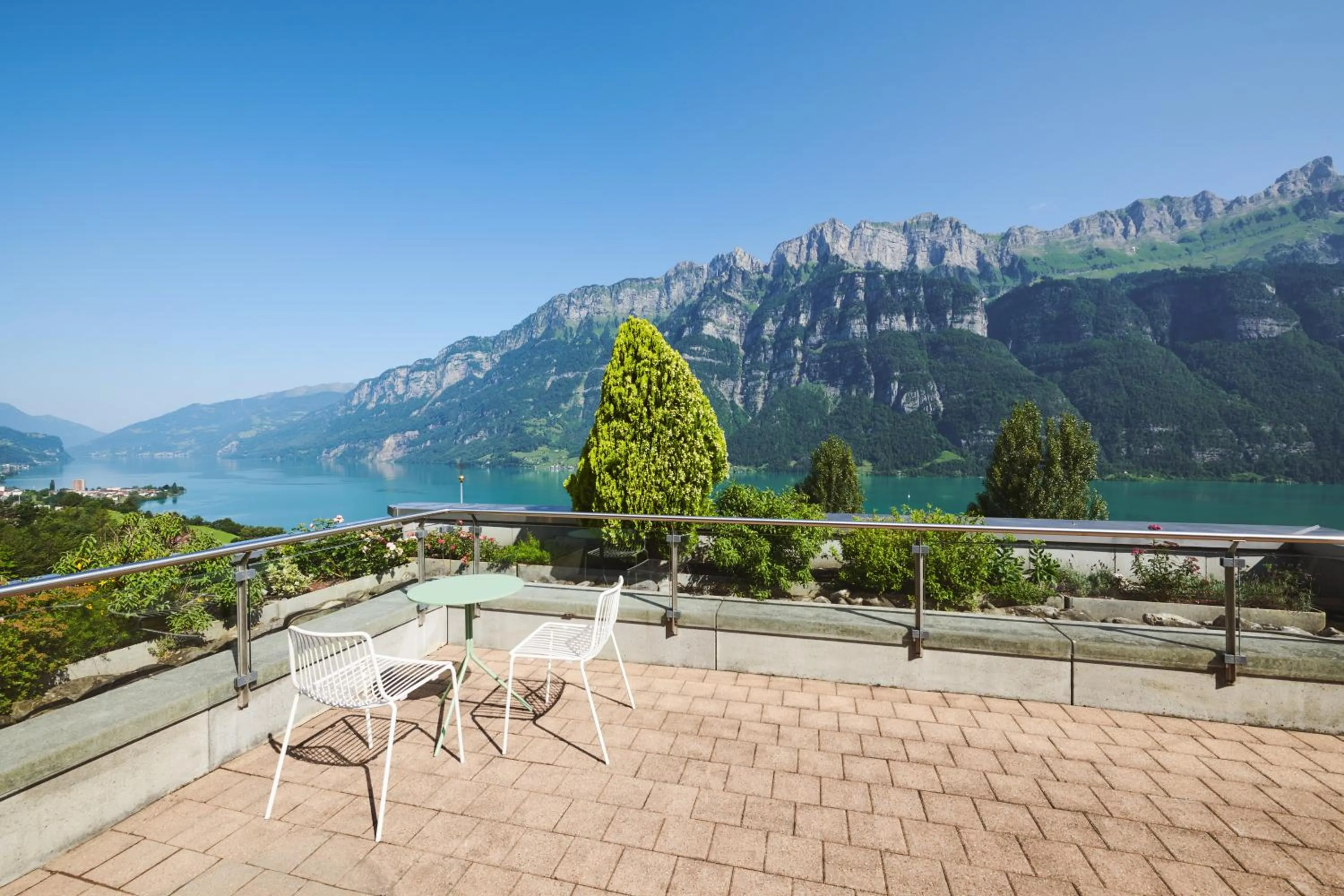 Balcony/Terrace in Hotel Neu-Schönstatt