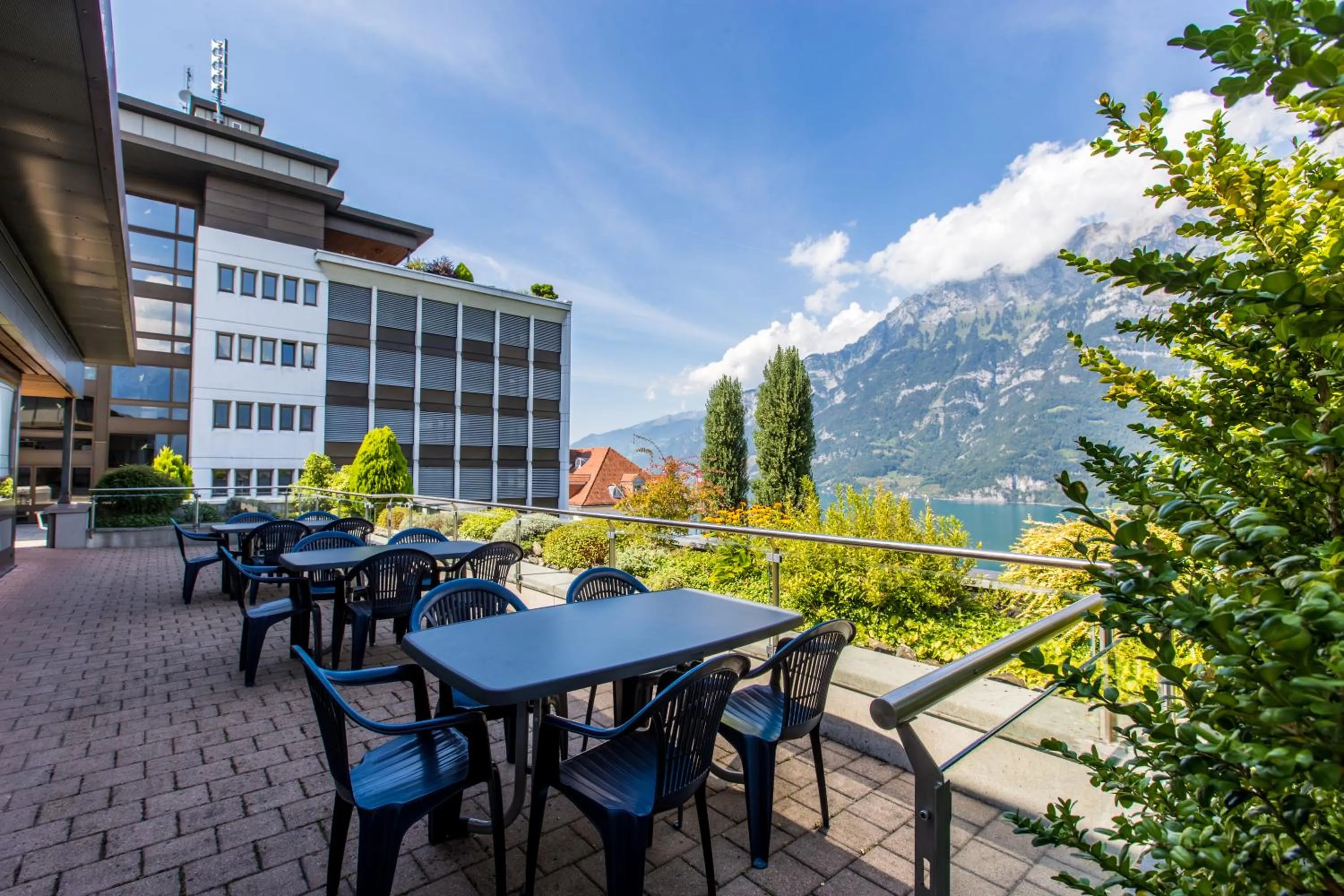 Patio in Hotel Neu-Schönstatt
