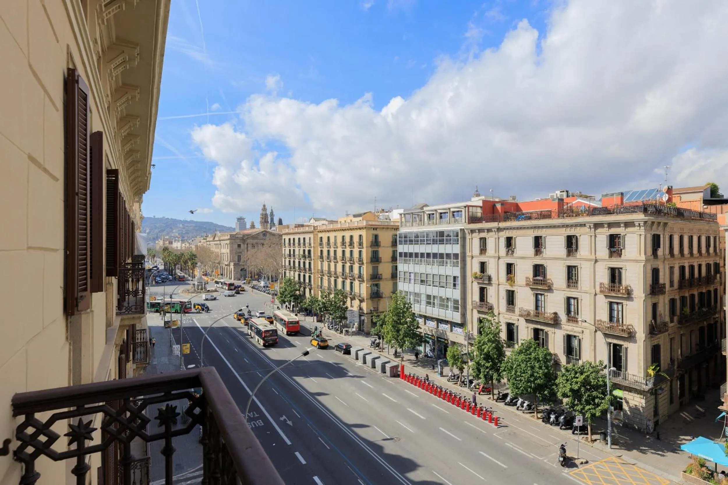 Balcony/Terrace in Hotel Ciutadella Barcelona