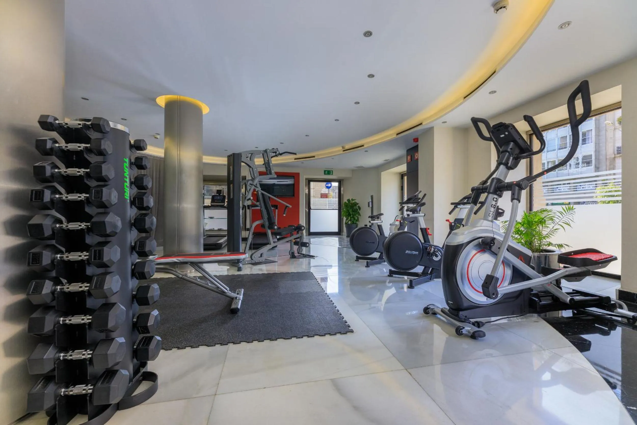 Fitness centre/facilities in Hotel Ciutadella Barcelona