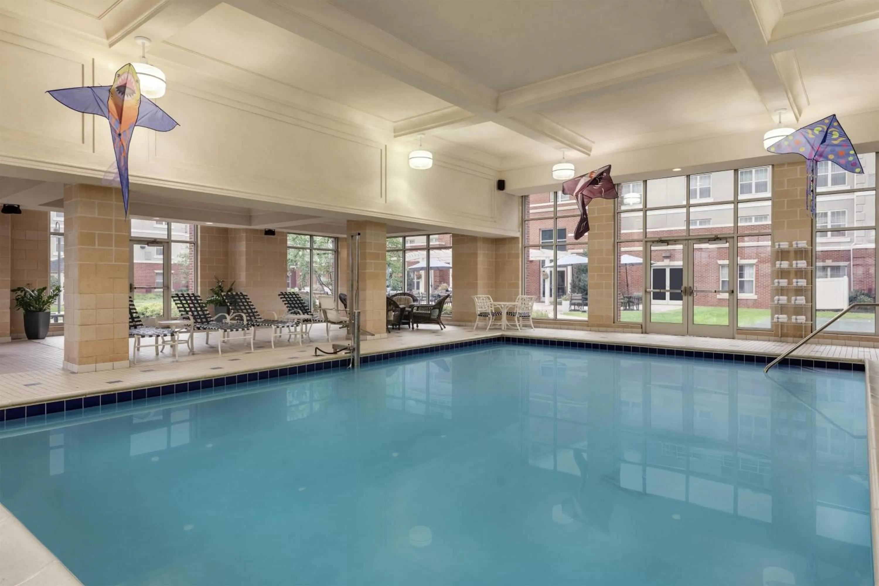 Pool view in Homewood Suites by Hilton Harrisburg East-Hershey Area
