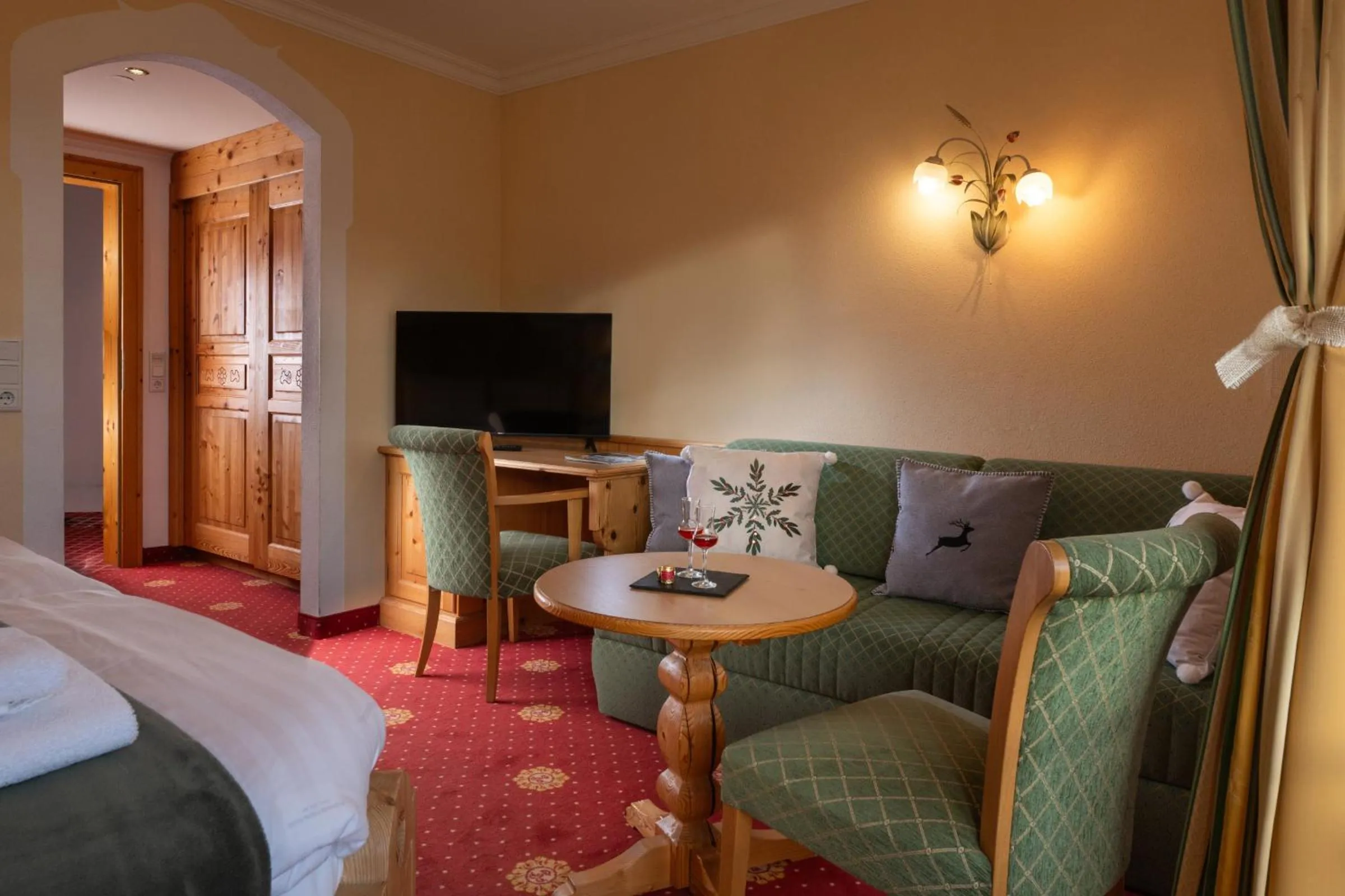 Seating area, Bed in Sonnhof am Hochkönig