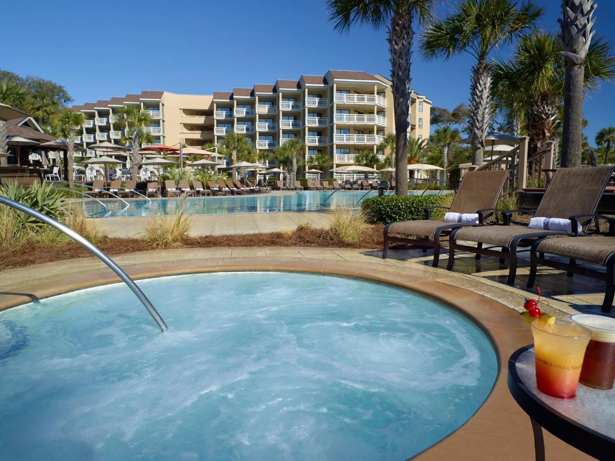Sauna in Omni Hilton Head Oceanfront Resort