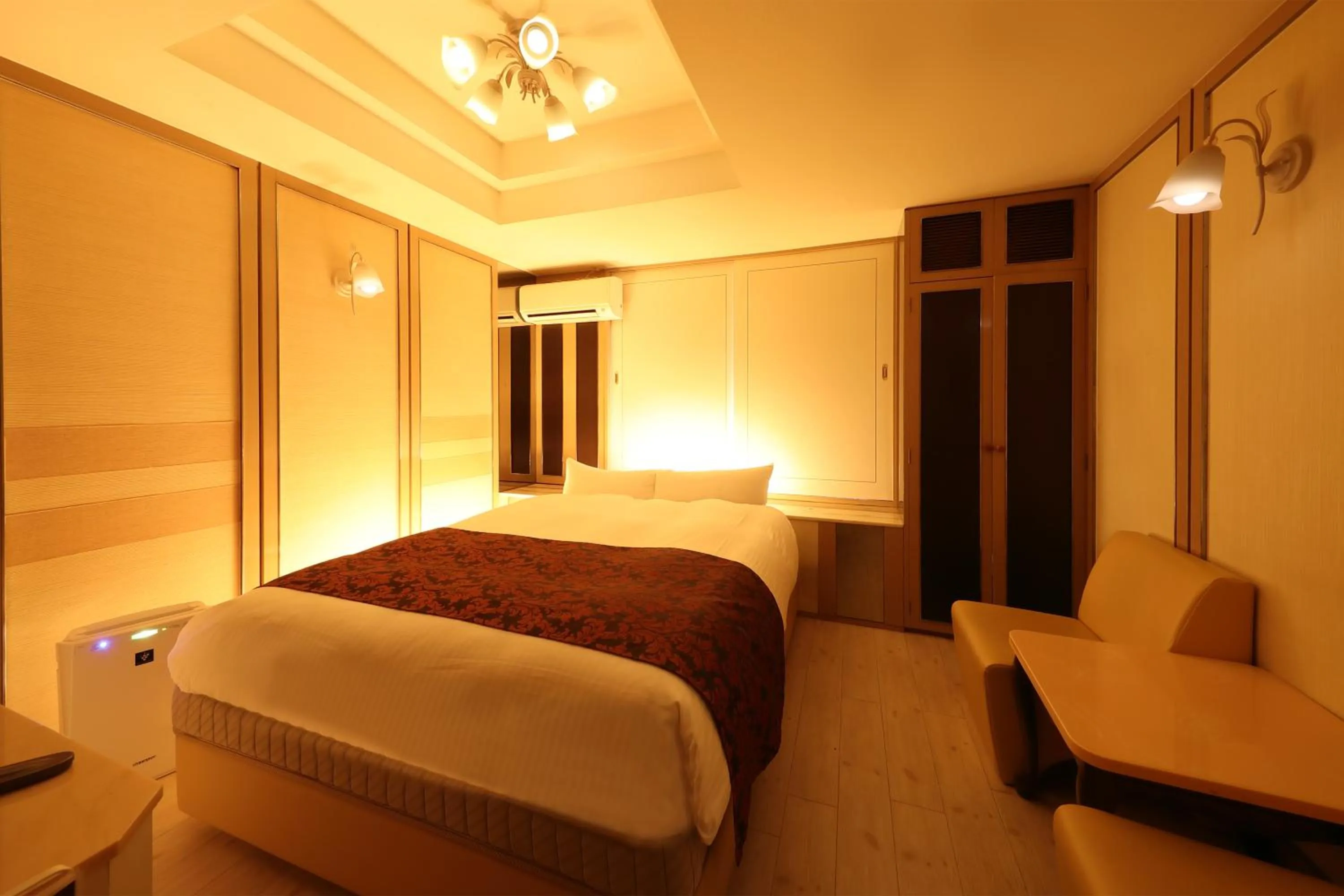 Photo of the whole room, Bed in Hotel Fine Olive Kyoto Yamashina (Adult Only)