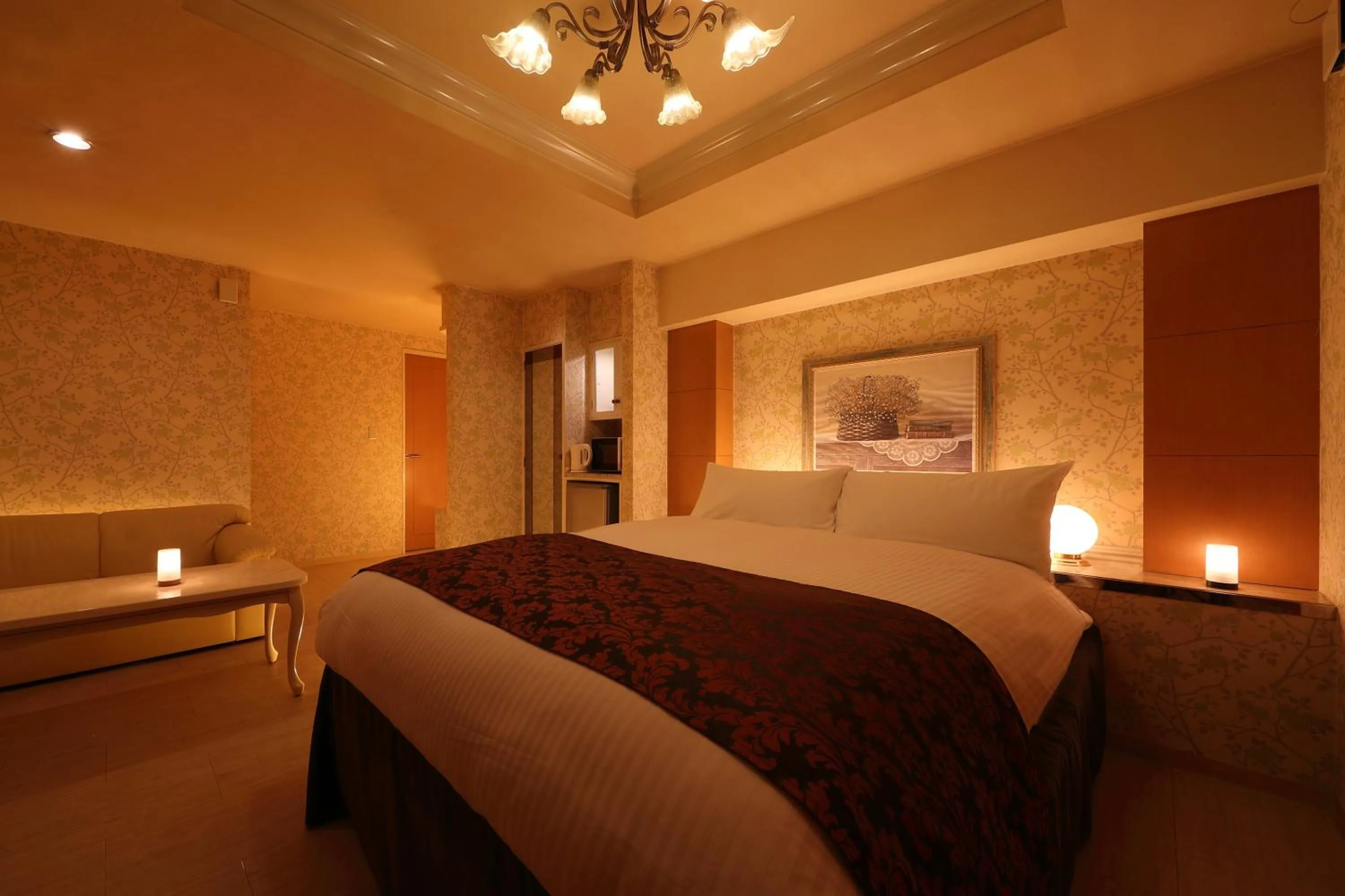 Photo of the whole room, Bed in Hotel Fine Olive Kyoto Yamashina (Adult Only)