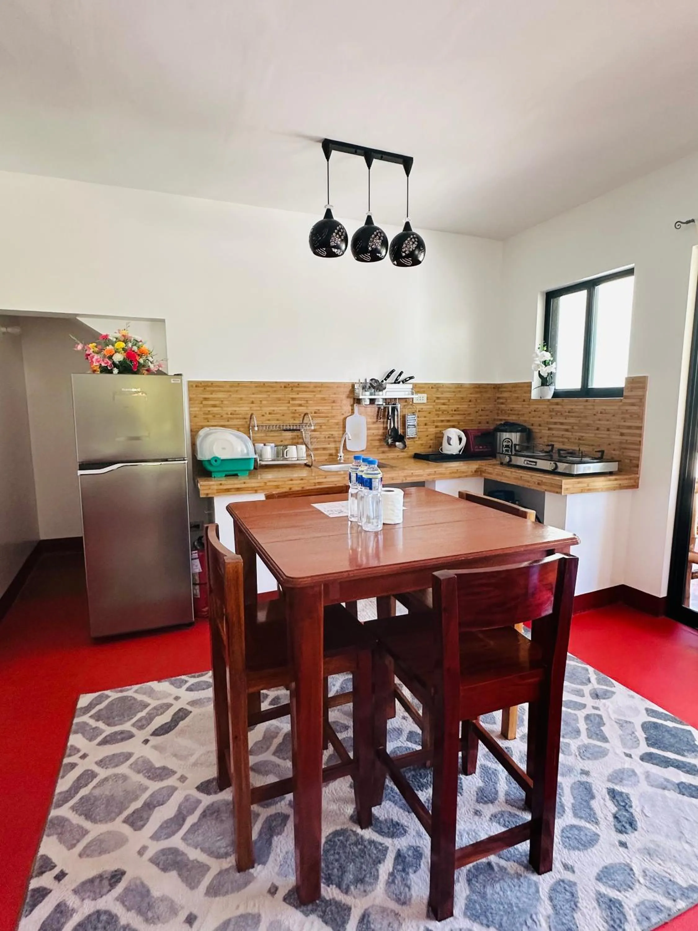 Kitchen or kitchenette in Tongatok Cliff Resort