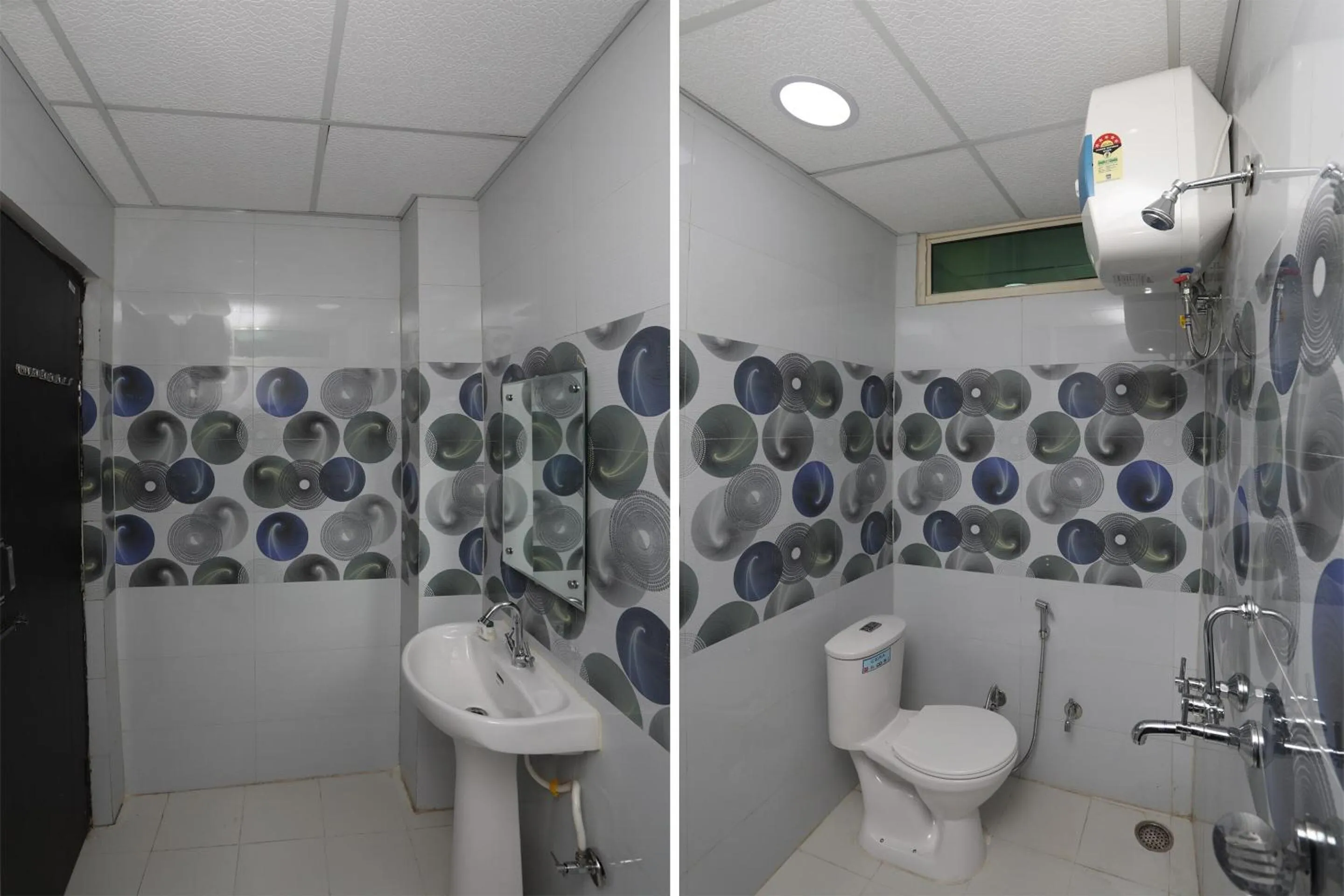 Bathroom in Super Hotel O Richa Grand