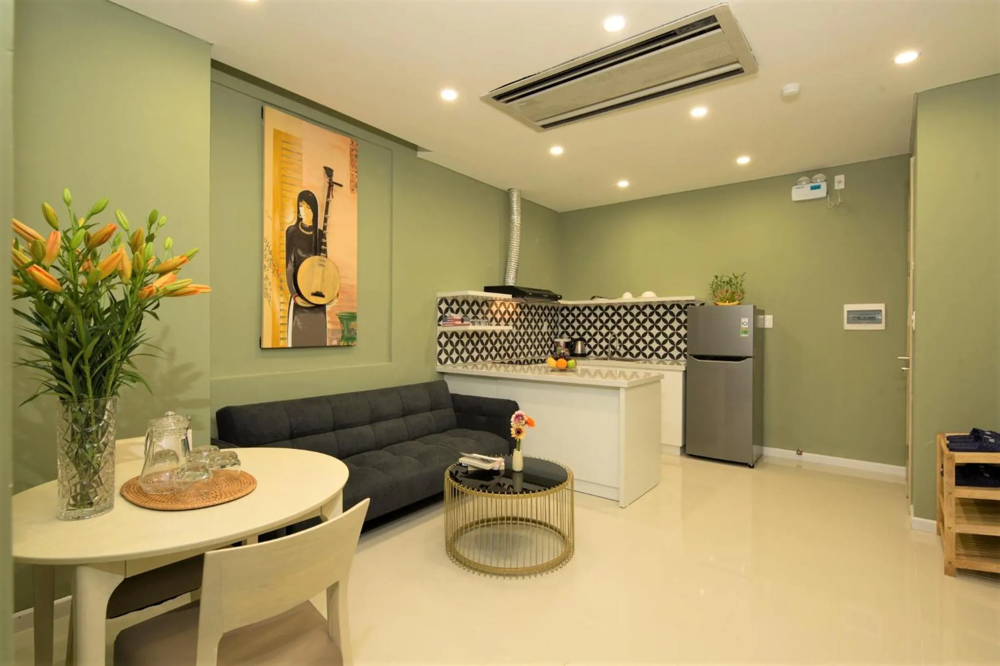 Living room in An An Homes