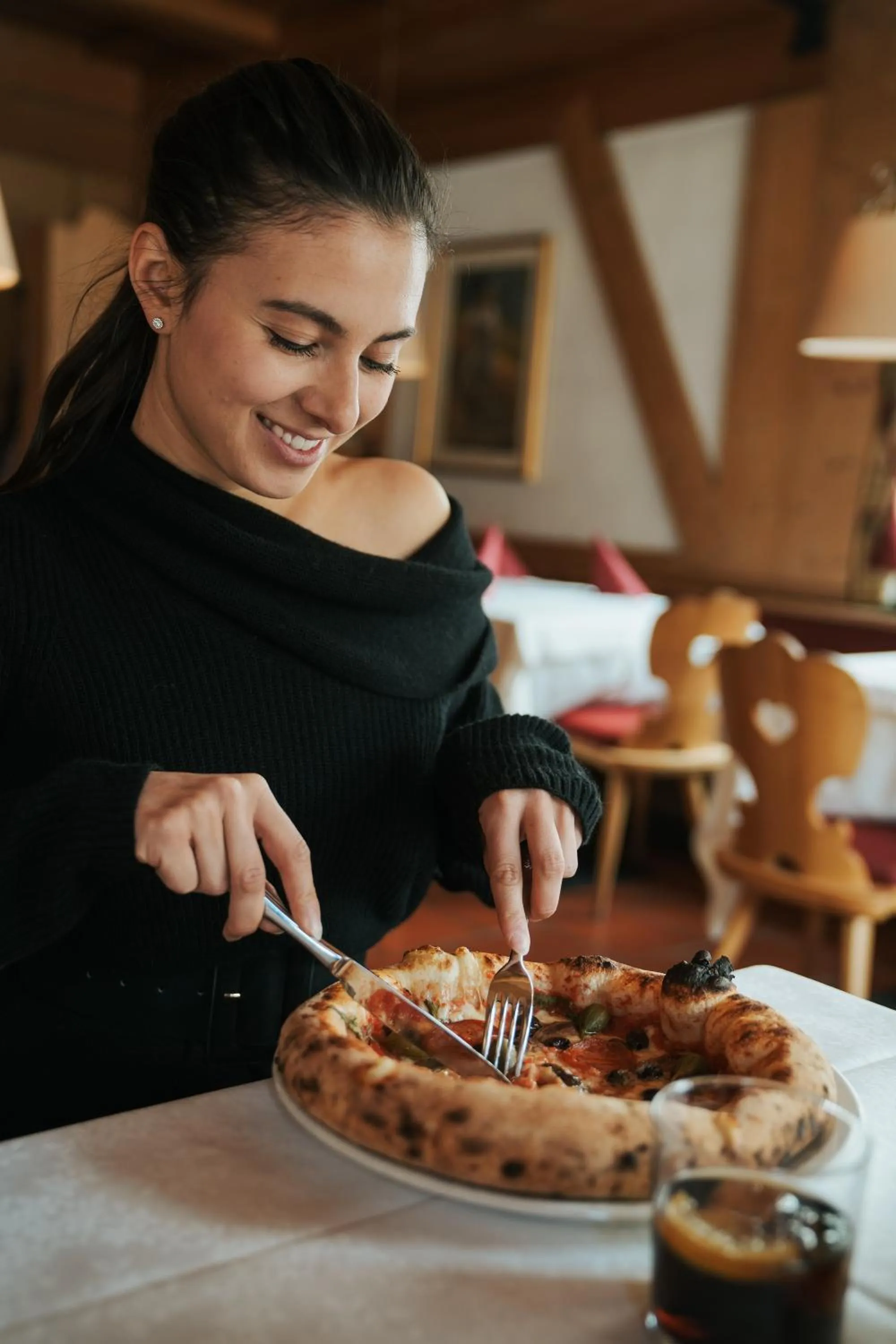 Food in La Tambra - Residence - Central with Restaurant