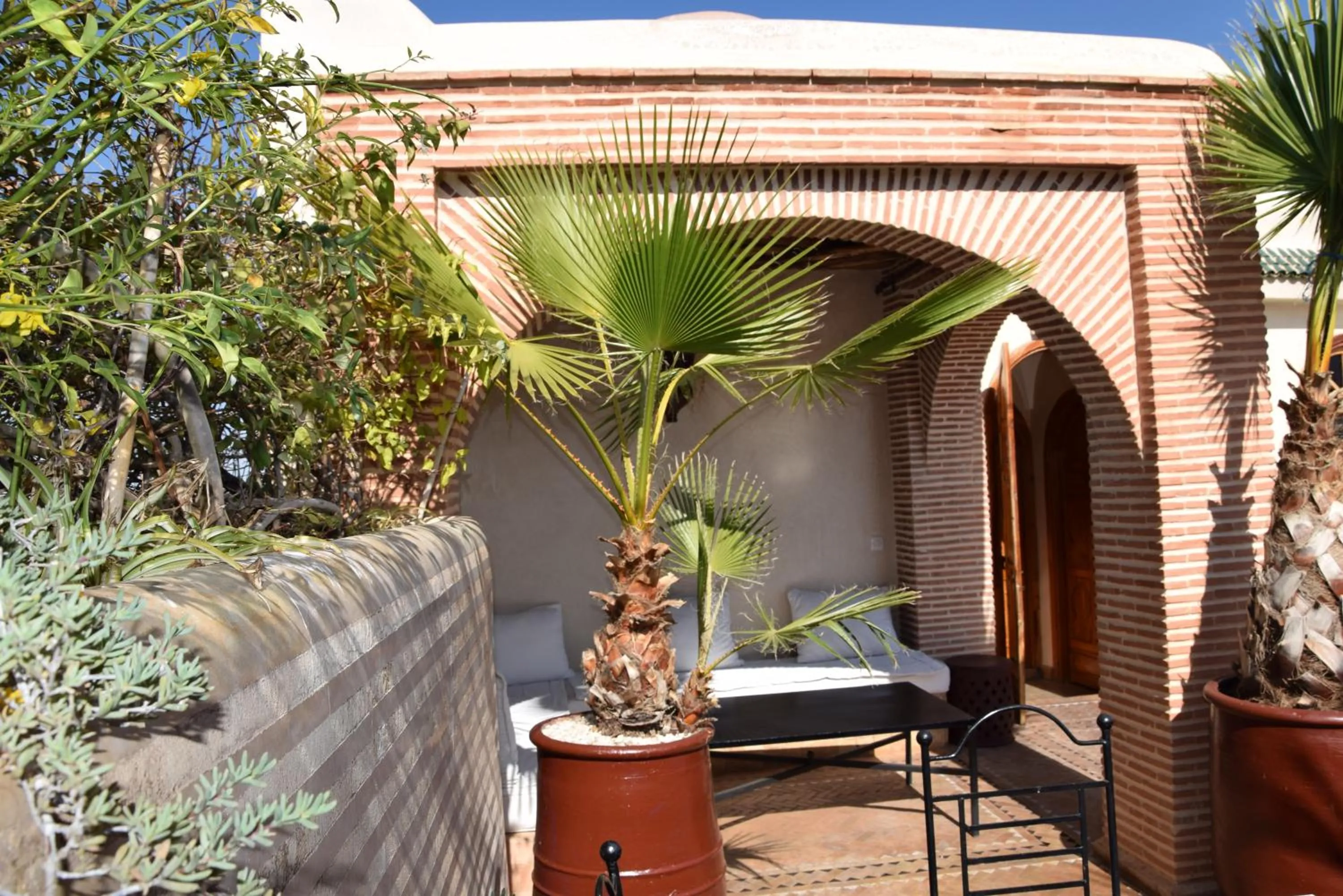 Patio in Riad Granvilier