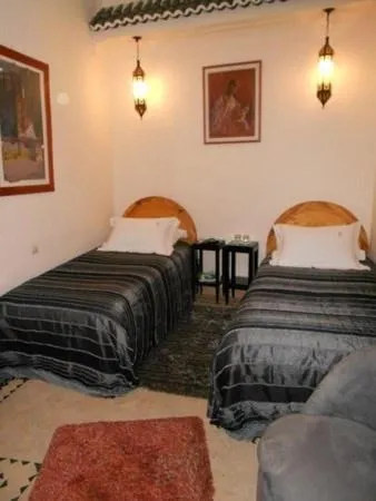 Bedroom, Bed in Riad Granvilier