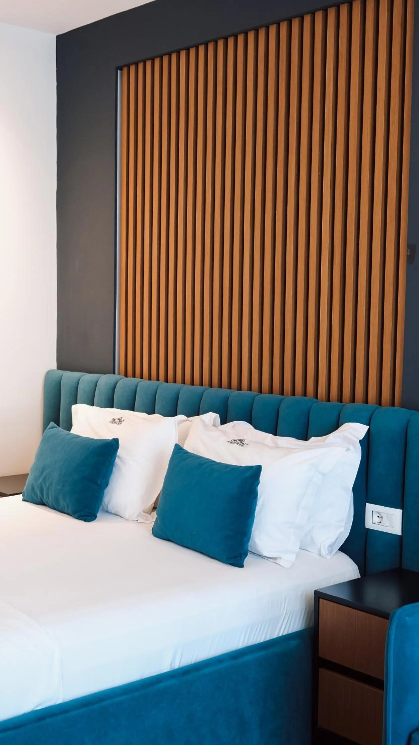 Bed in VM Resort & SPA