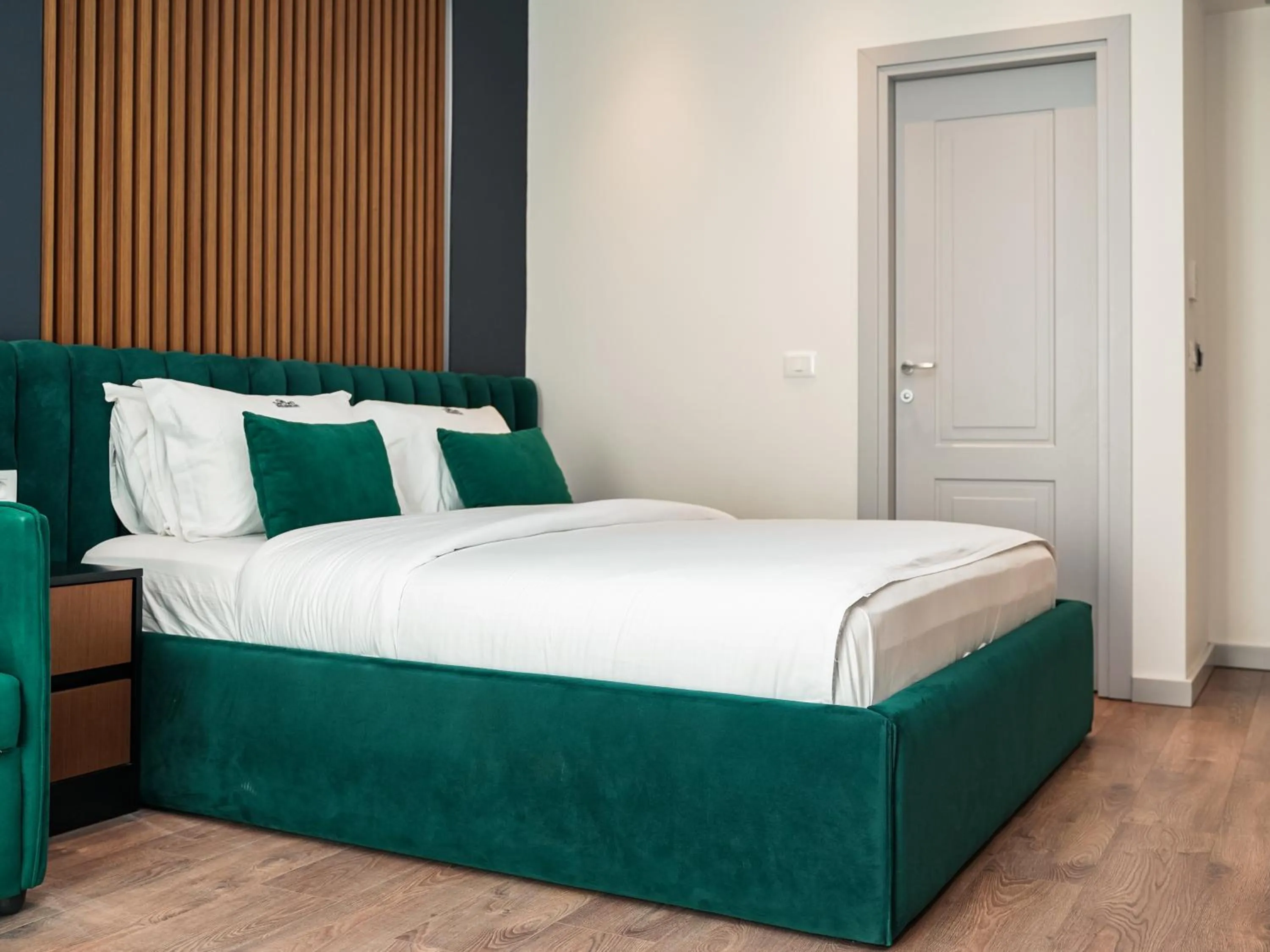 Bed in VM Resort & SPA