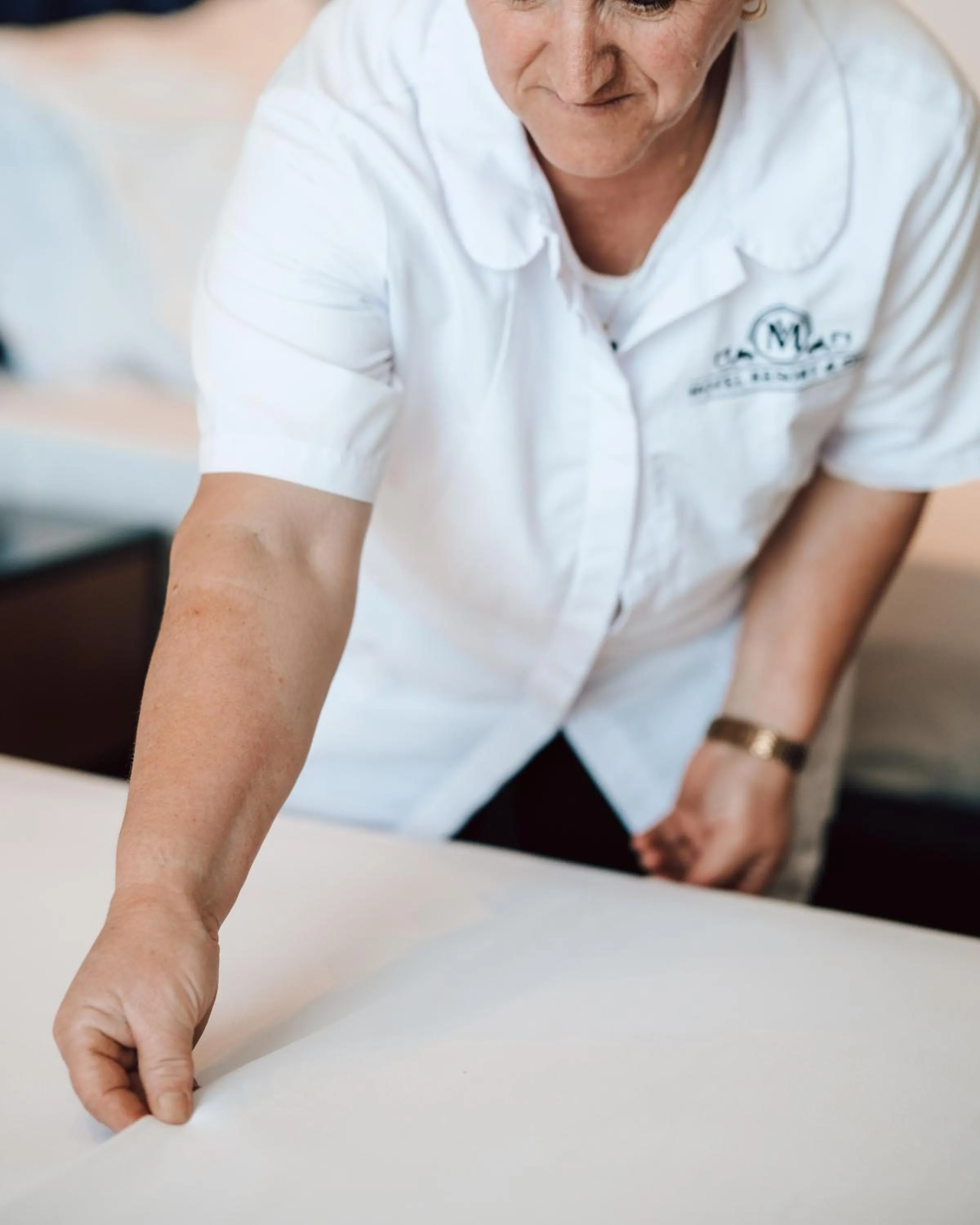 Bed in VM Resort & SPA