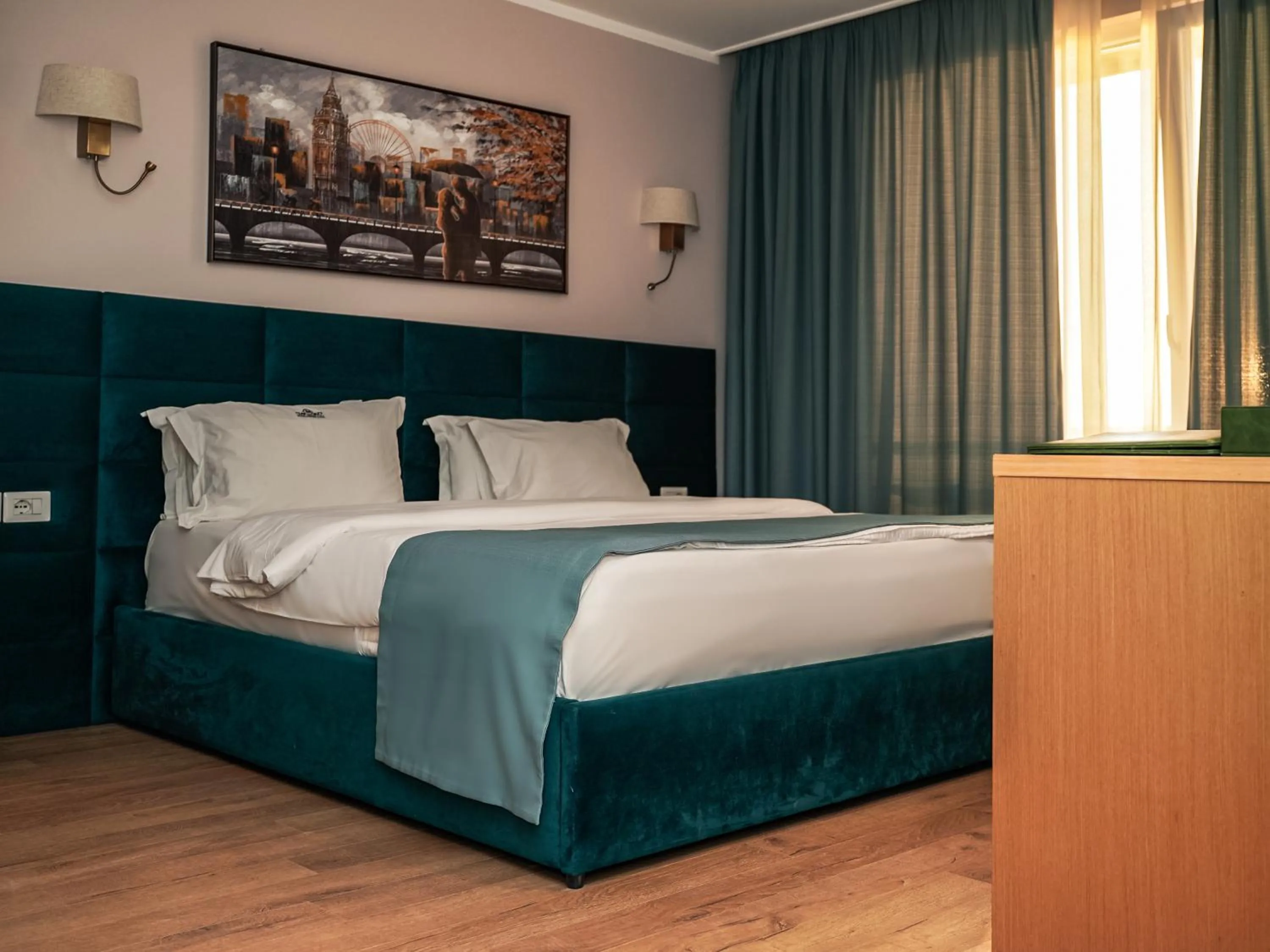 Bed in VM Resort & SPA