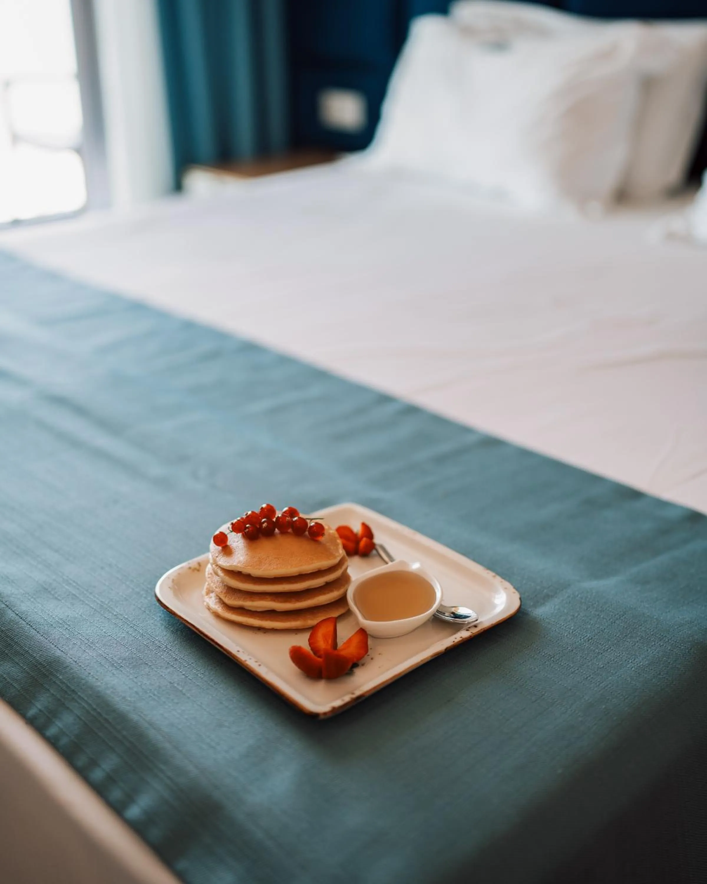 Bed in VM Resort & SPA