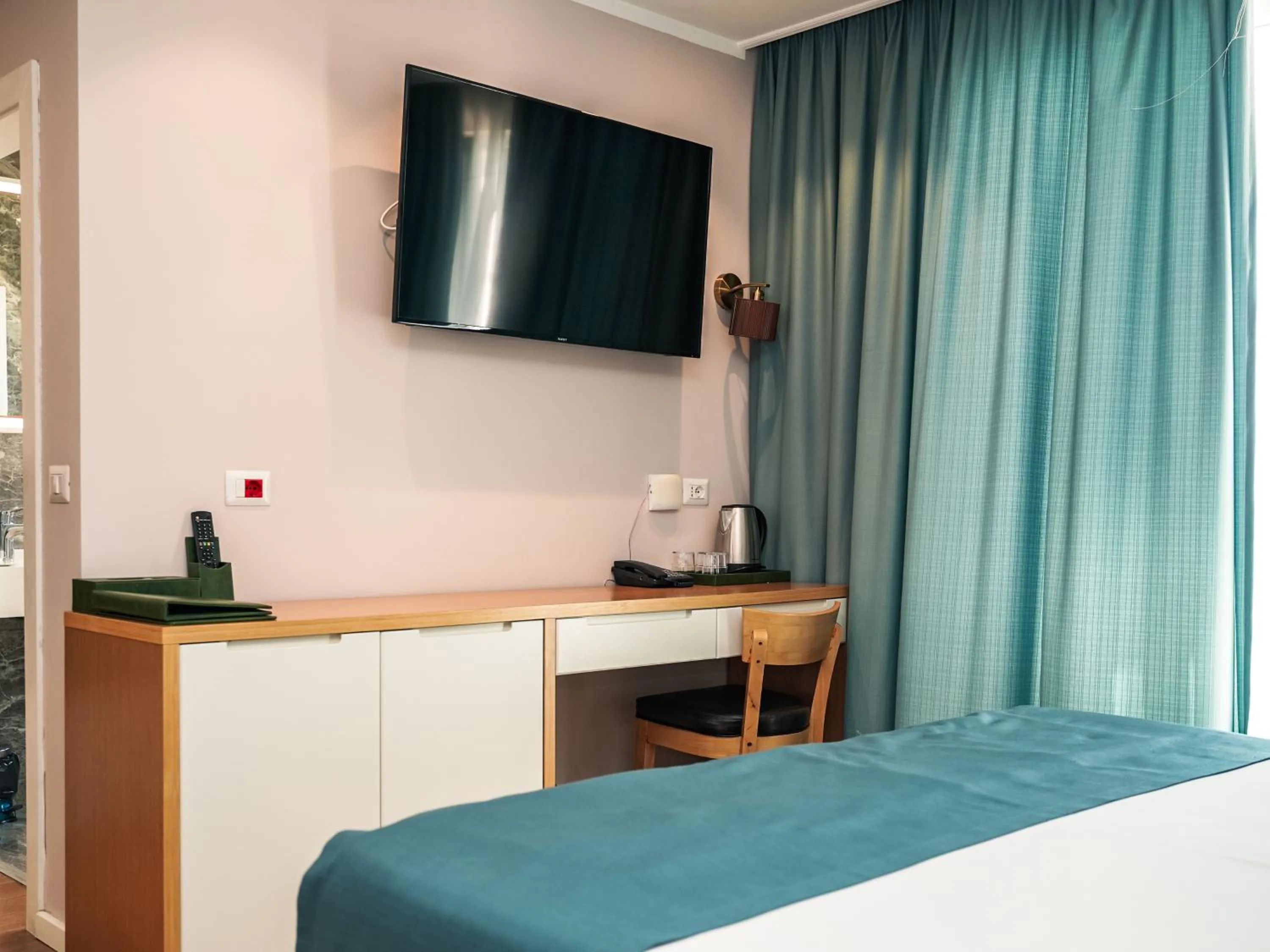 Bed in VM Resort & SPA