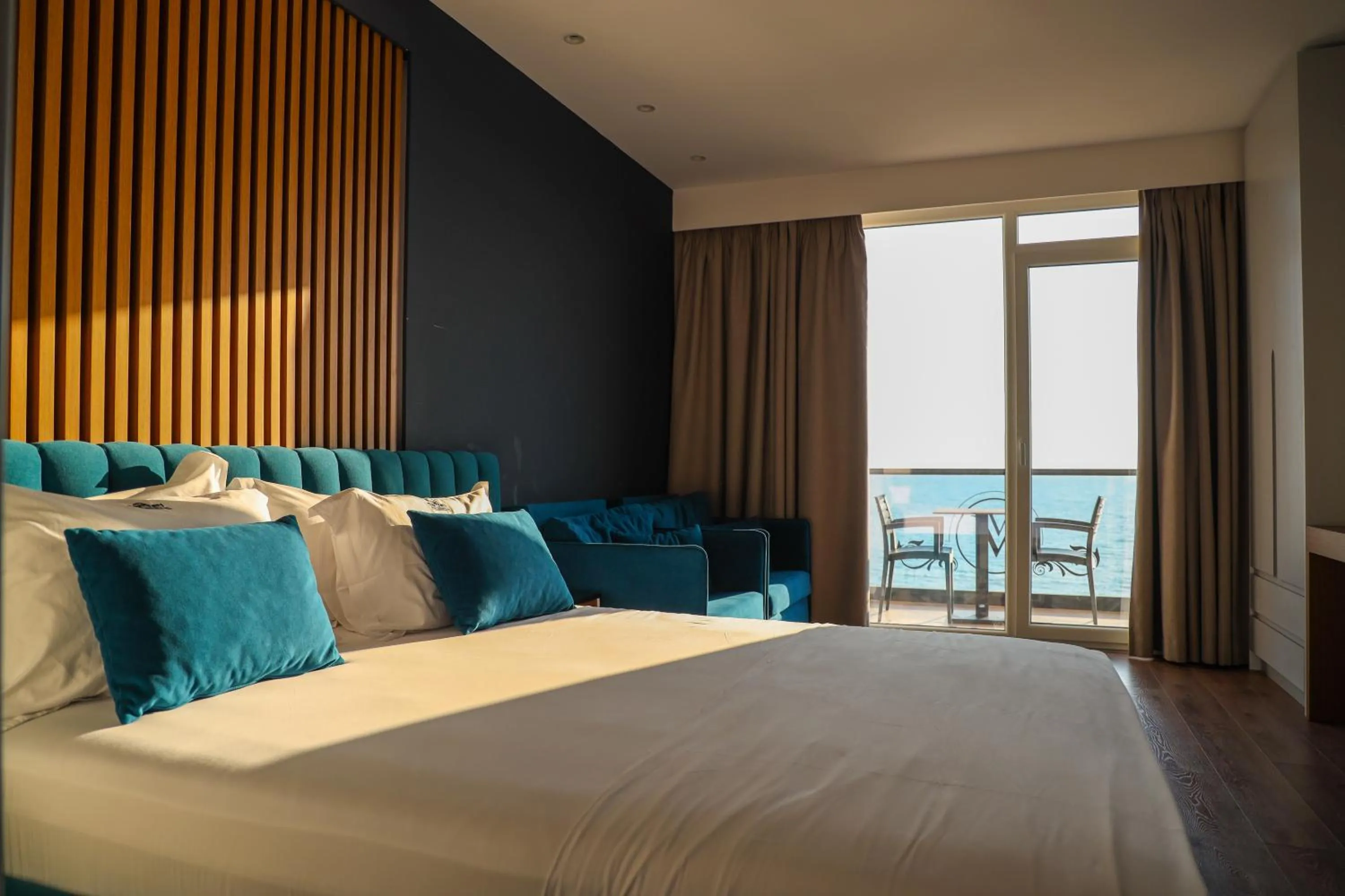 Bed in VM Resort & SPA