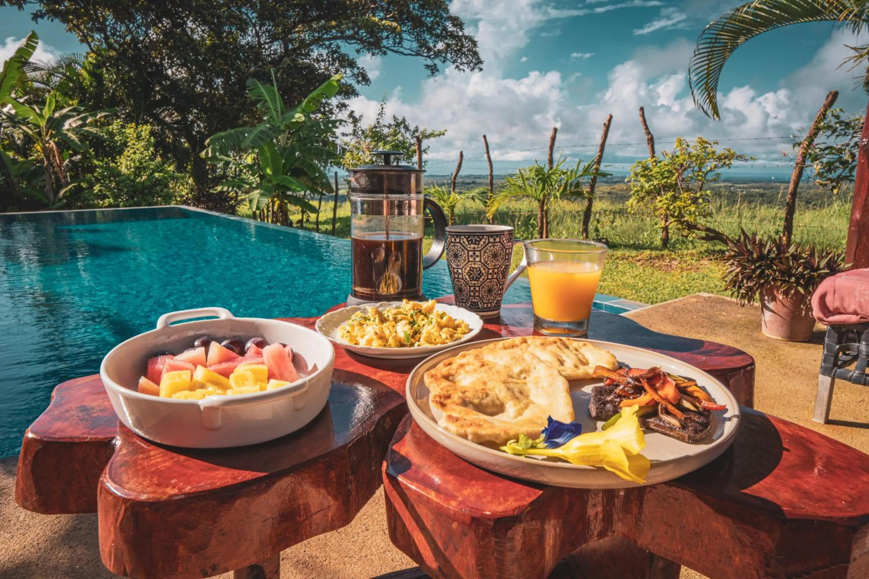 Breakfast in La Maracuya Panama