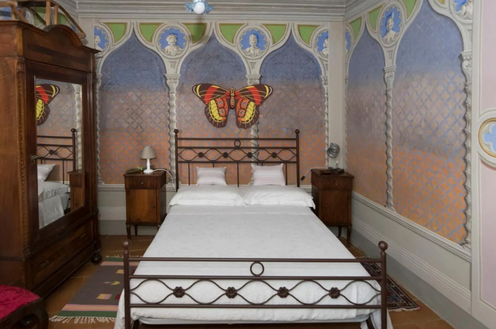 Bed in Villa Moris bed and breakfast