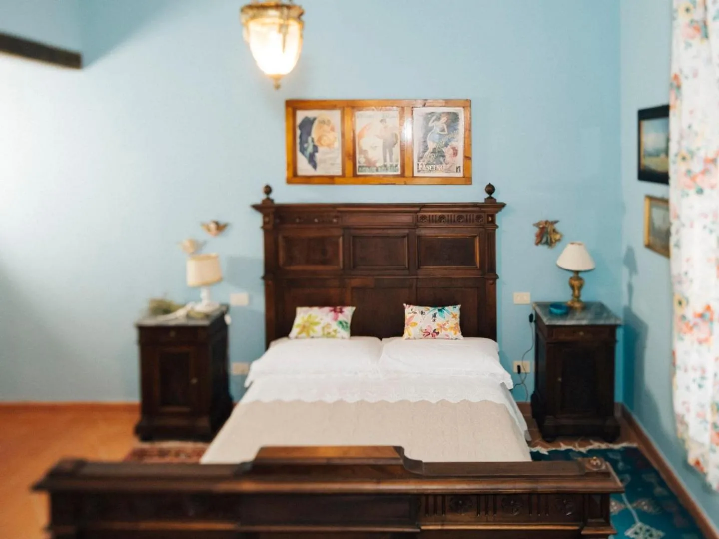 Bed in Villa Moris bed and breakfast