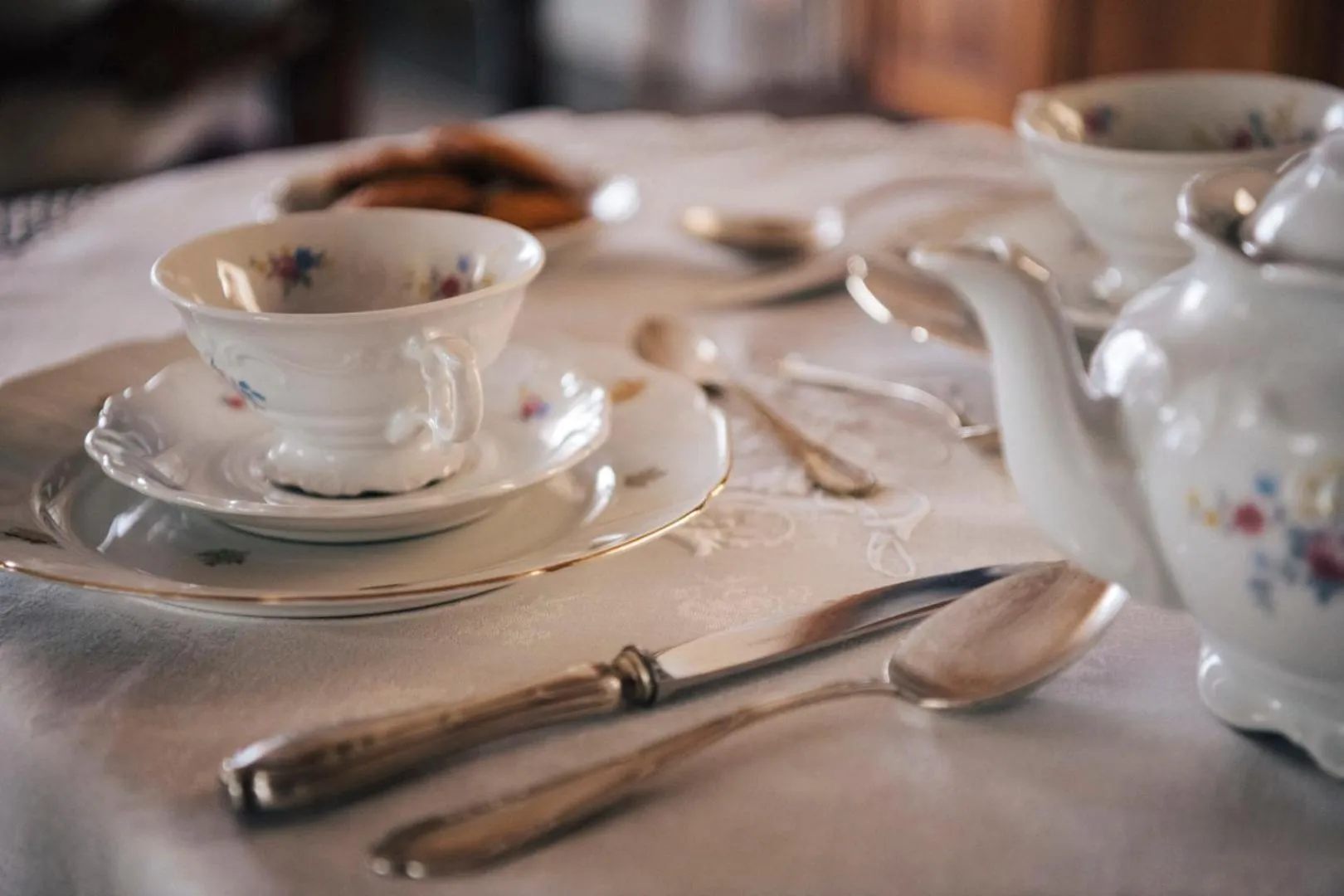 Communal lounge/ TV room in Villa Moris bed and breakfast