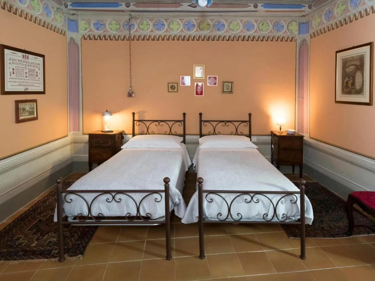 Bed in Villa Moris bed and breakfast
