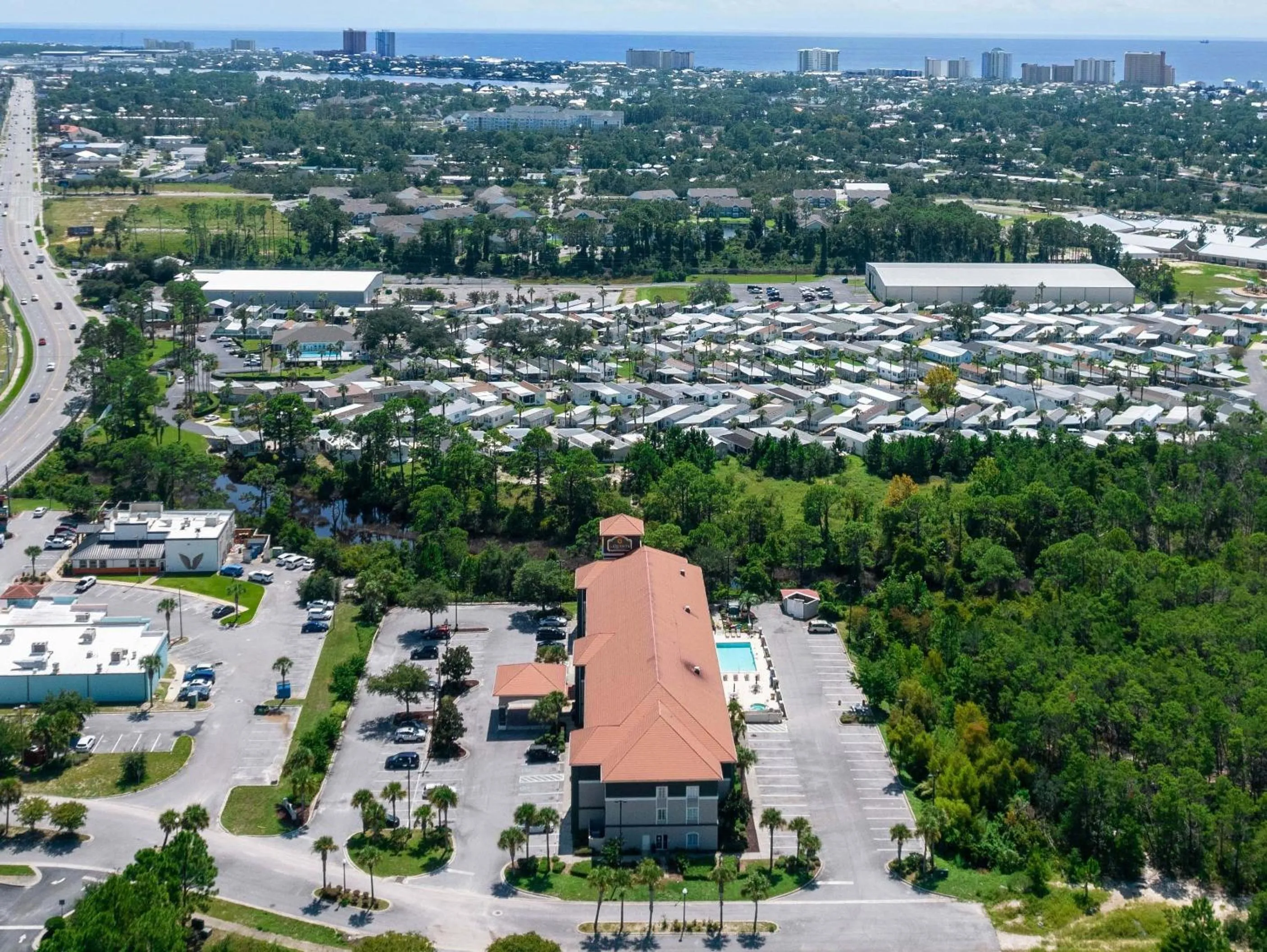 Property building in La Quinta by Wyndham PCB Coastal Palms