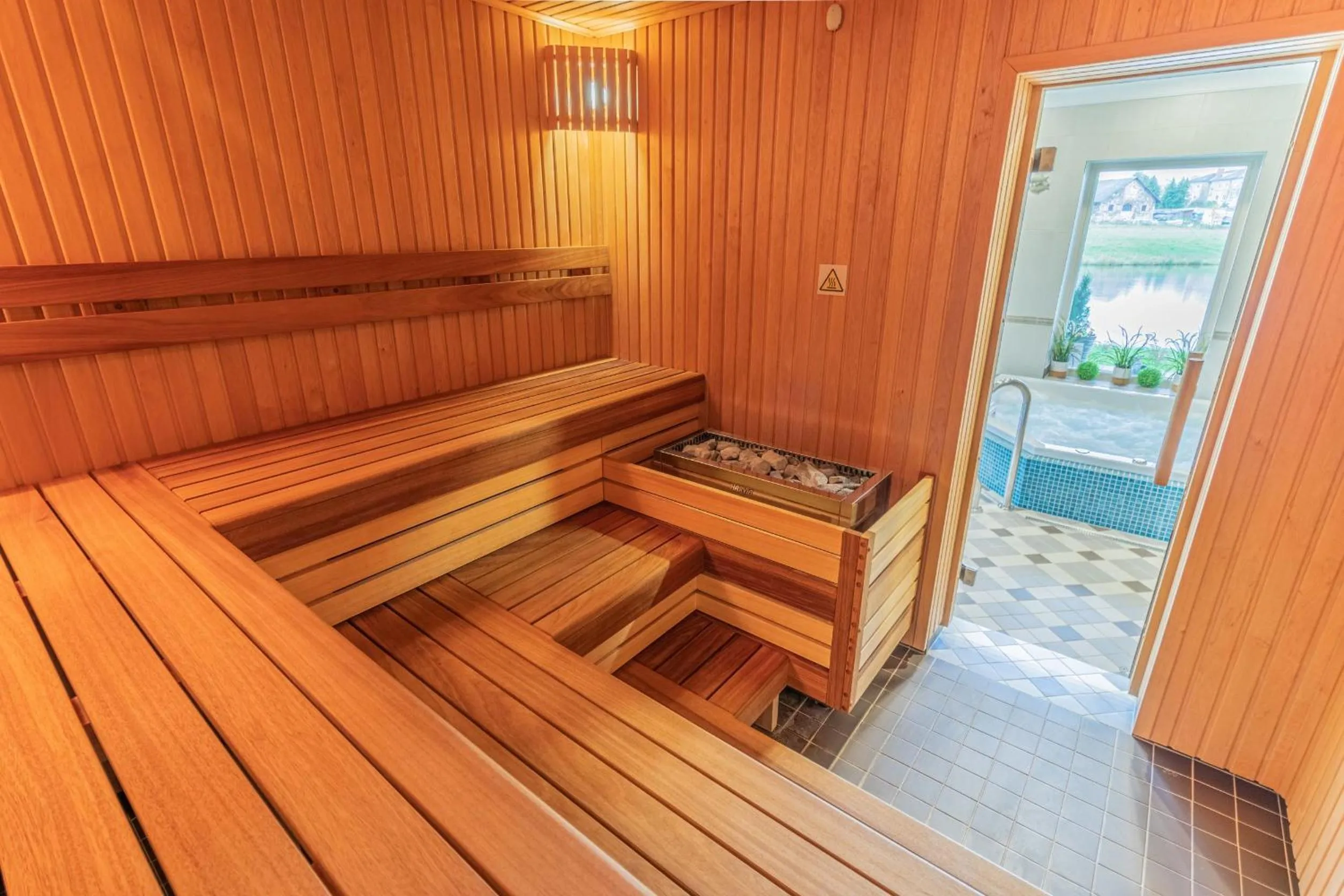 Sauna in Skrunda Manor