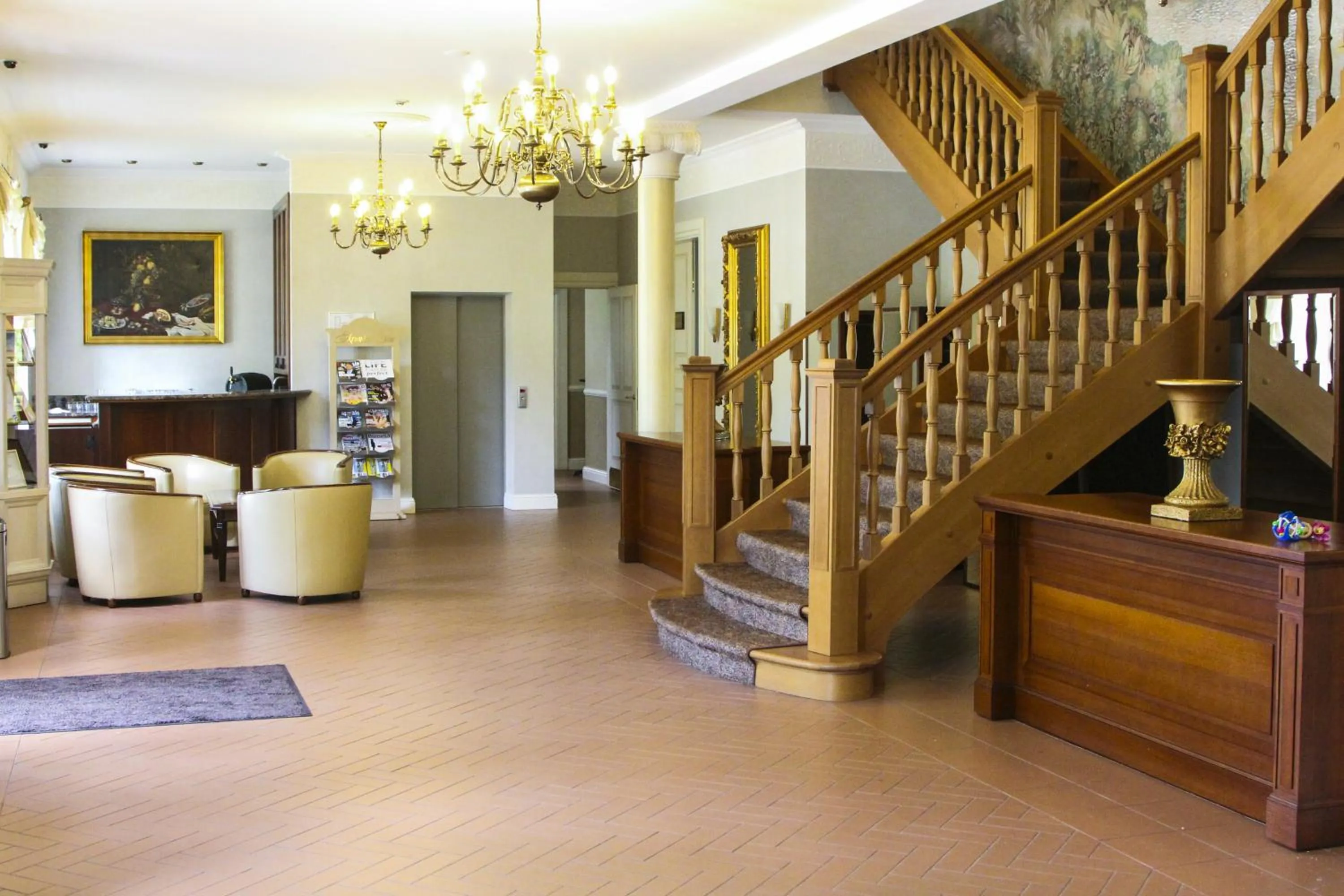 Lobby or reception in Skrunda Manor