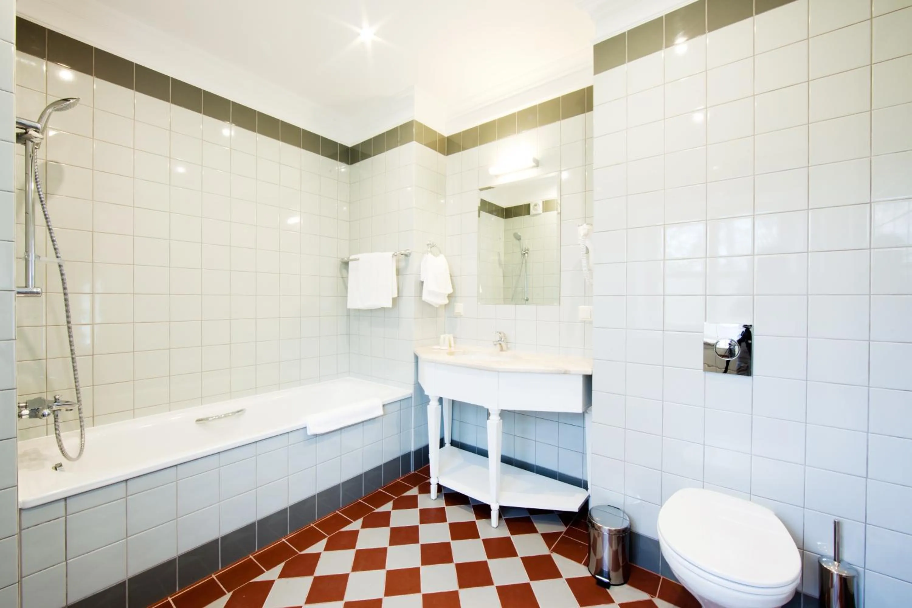 Bathroom in Skrunda Manor