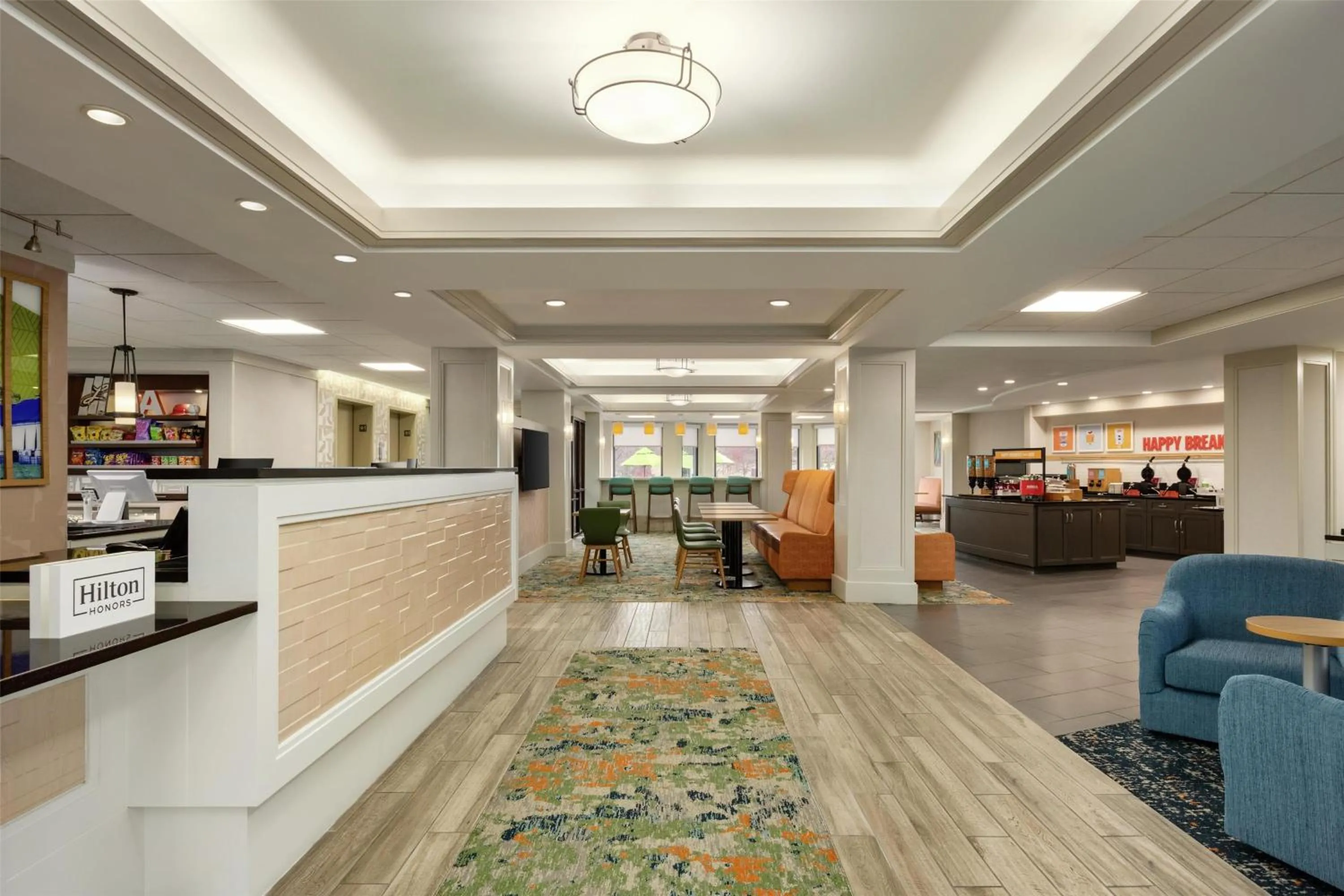 Lobby or reception in Hampton Inn Lancaster