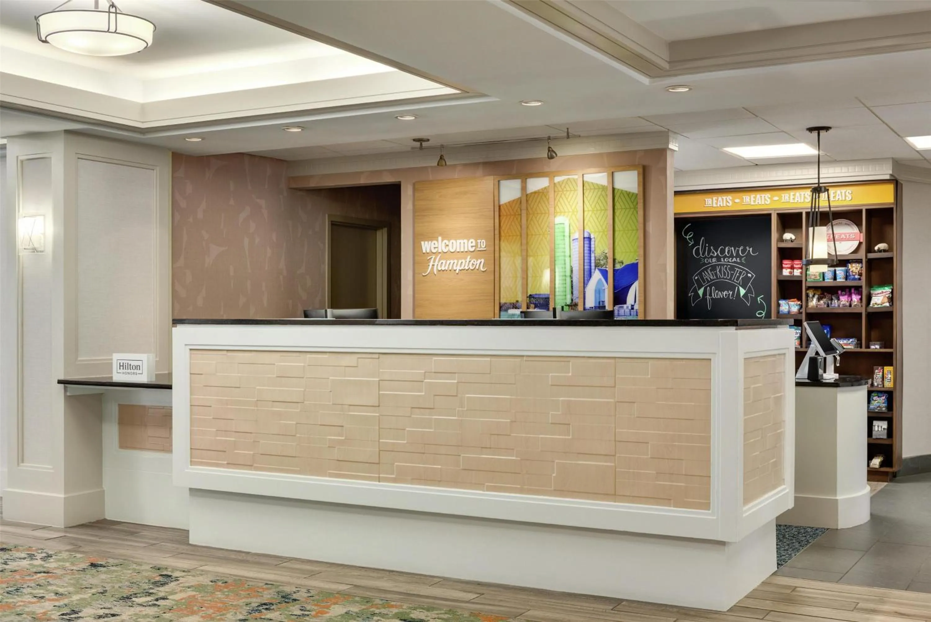 Lobby or reception in Hampton Inn Lancaster