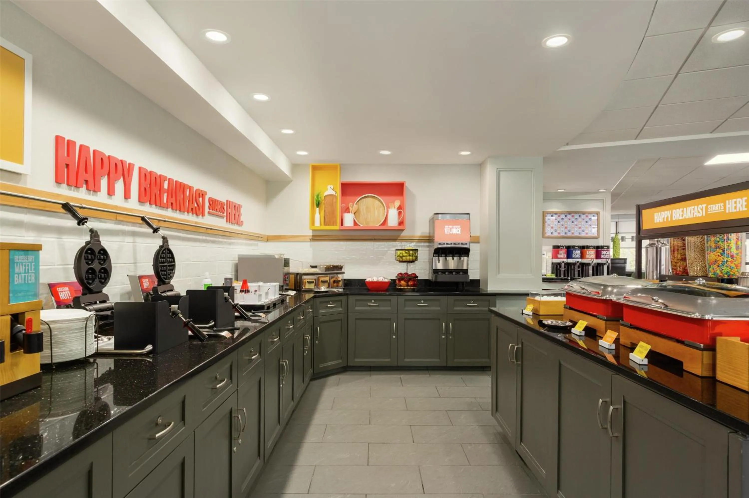 Breakfast in Hampton Inn Lancaster