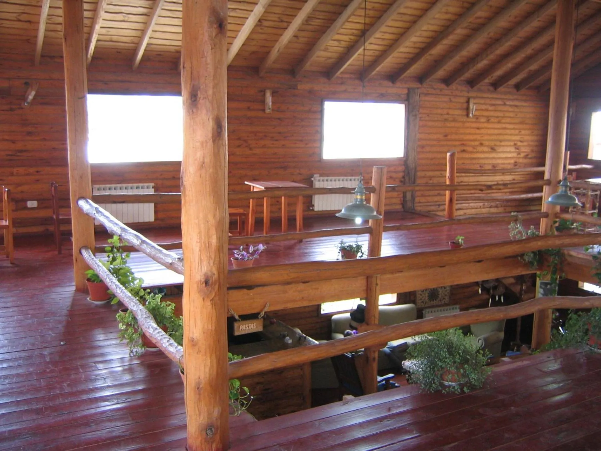 Living room in Calafate Hostel
