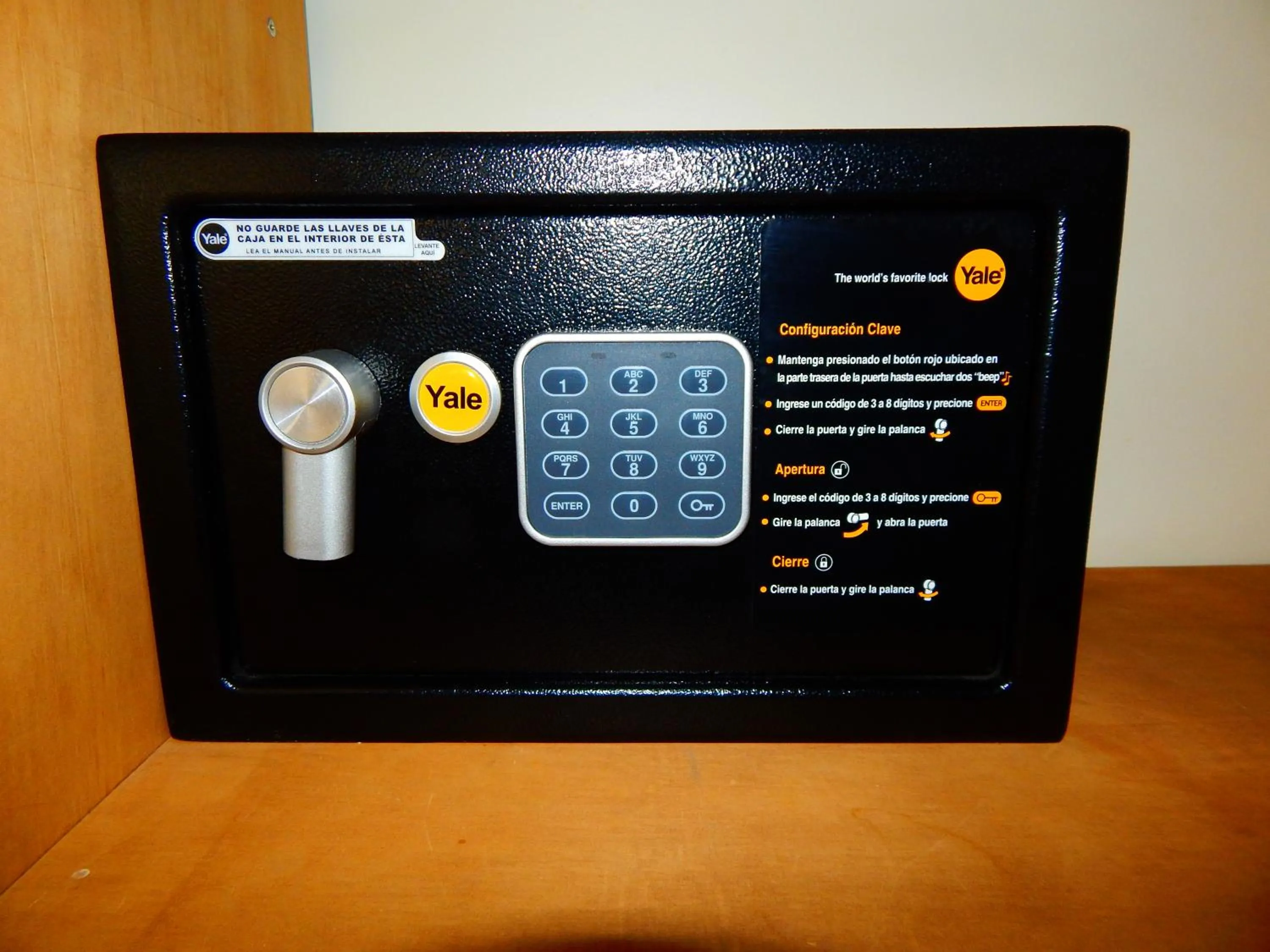 safe in Hostal Buenavista Patagonia