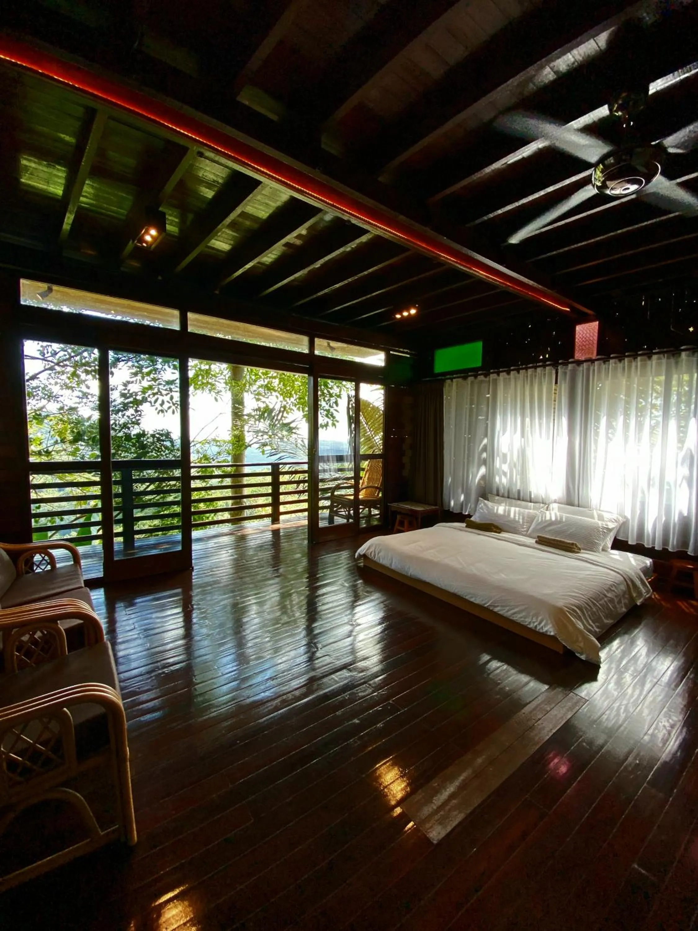 Bed in Langit Rimba Resort