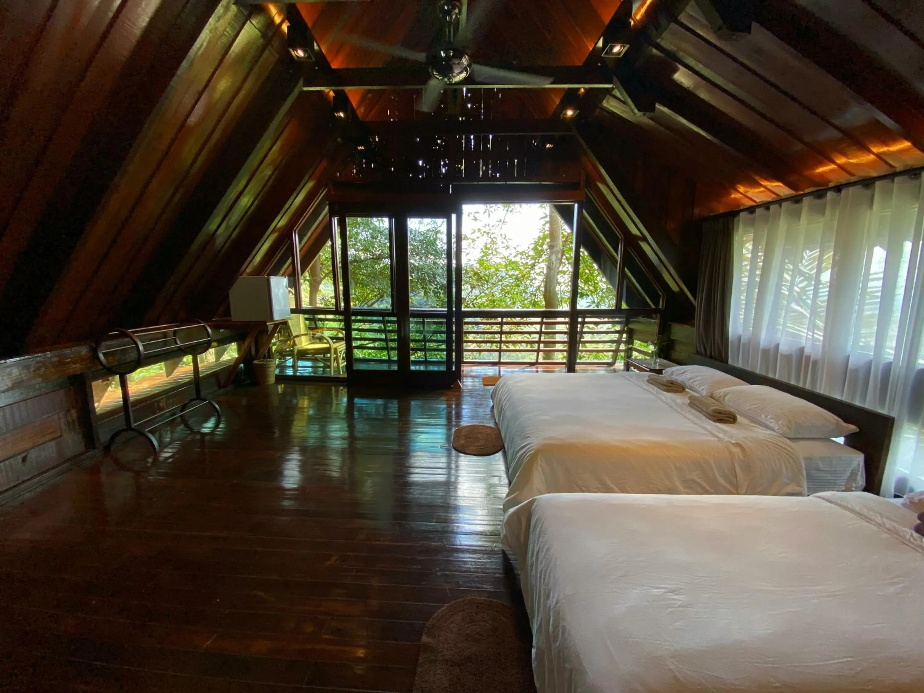 Bed in Langit Rimba Resort