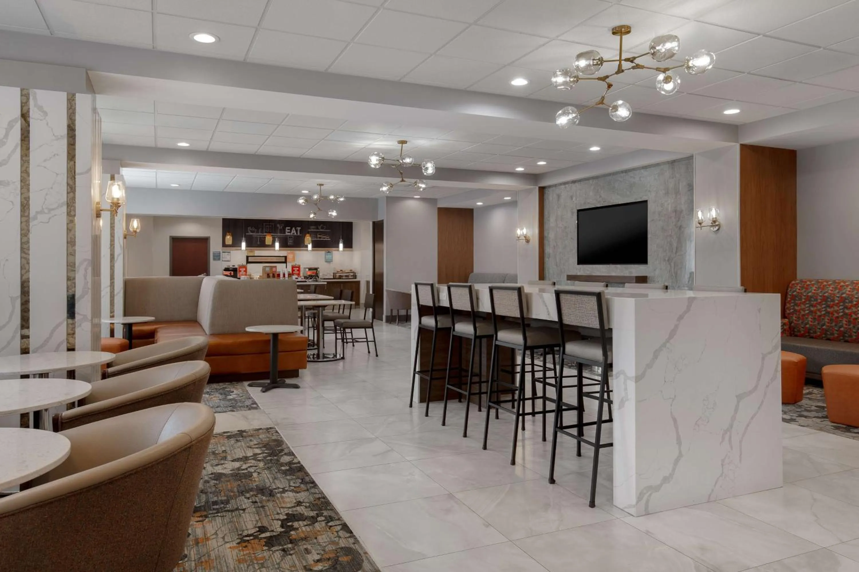 Lobby or reception in Hampton Inn by Hilton Brampton - Toronto