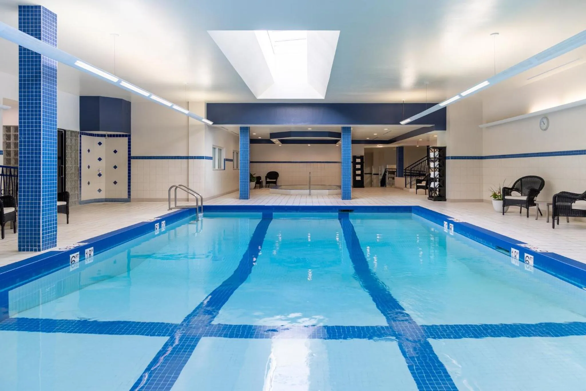 Swimming pool in Crowne Plaza Fredericton Lord Beaverbrook by IHG
